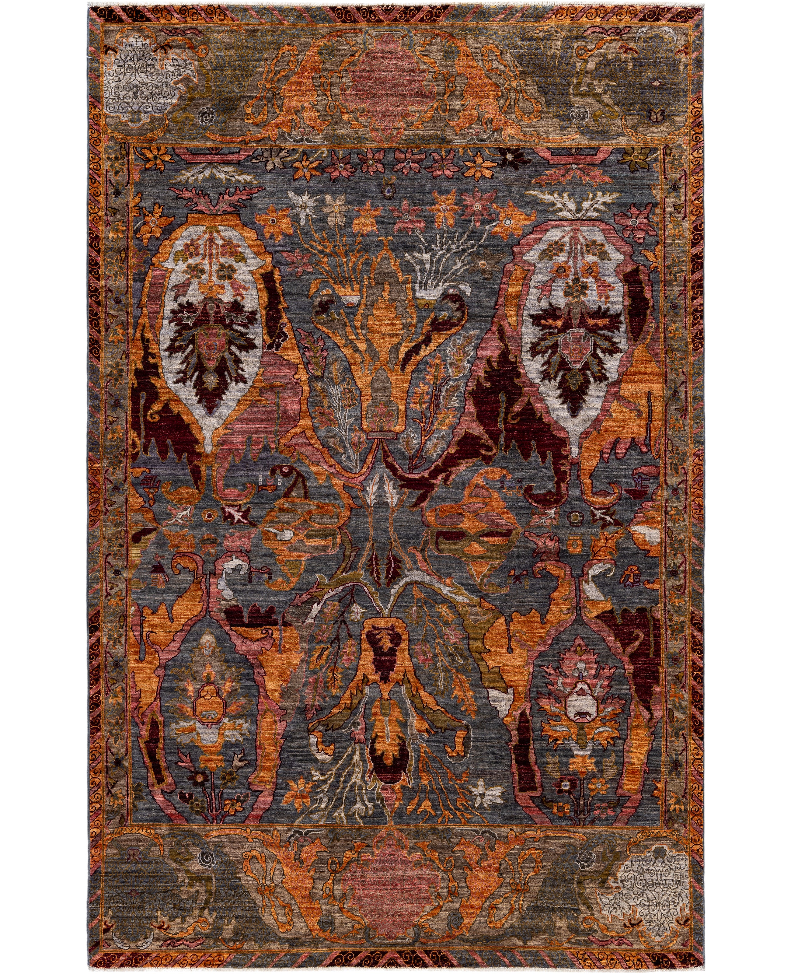 Golden Ember El Dokuma Yün Halı 273x178 cm
