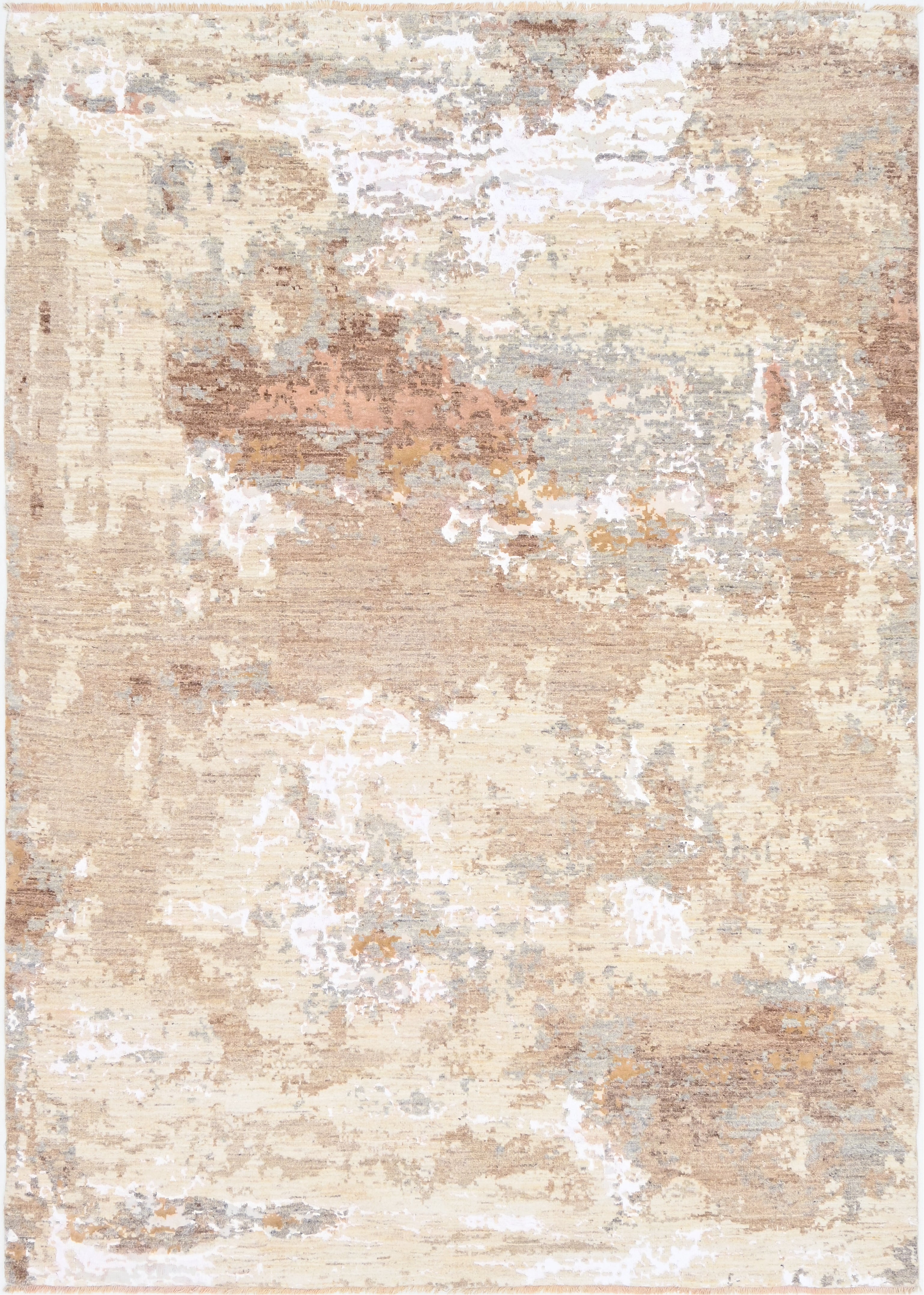 Ivory Mist El Dokuma Yün ve İpek Halı 241x170 cm