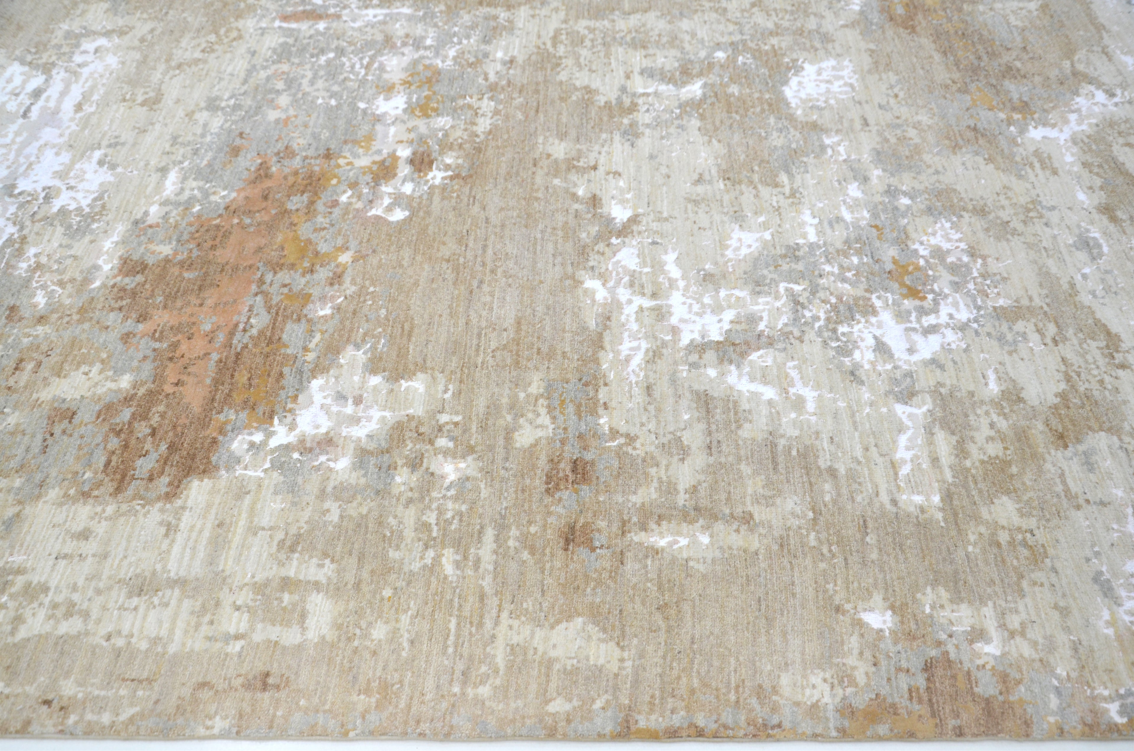 Ivory Mist El Dokuma Yün ve İpek Halı 241x170 cm