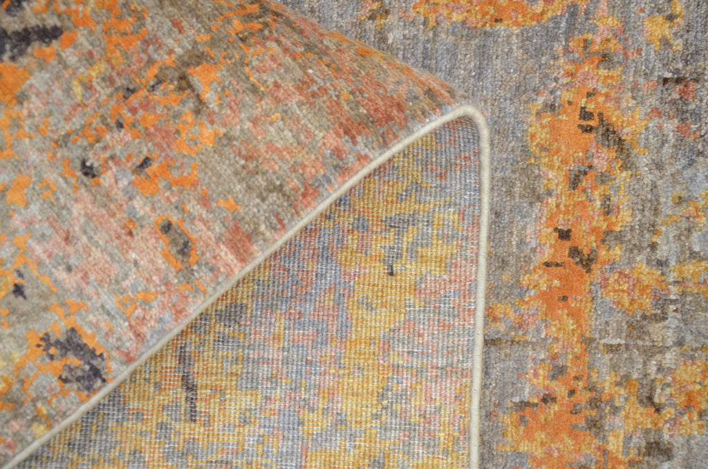 Corten El Dokuma Yün Ve İpek Halı 304x200 cm