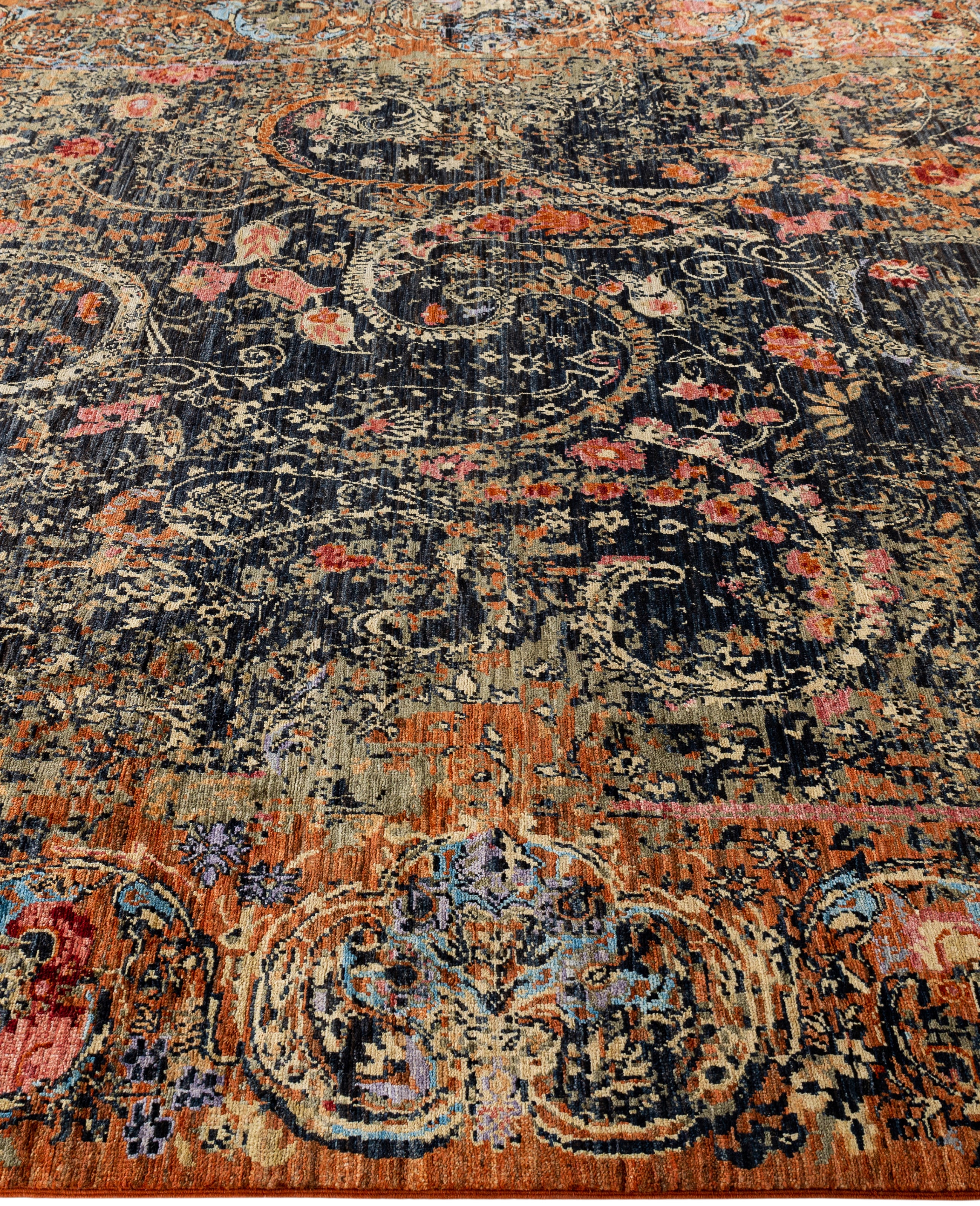 Baroque Org El Dokuma Yün ve İpek Halı 297x246 cm