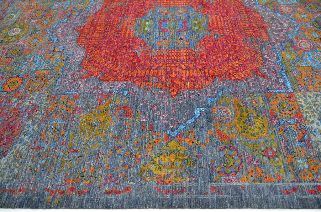 Medallion El Dokuma Yün ve İpek Halı 3067x246 cm