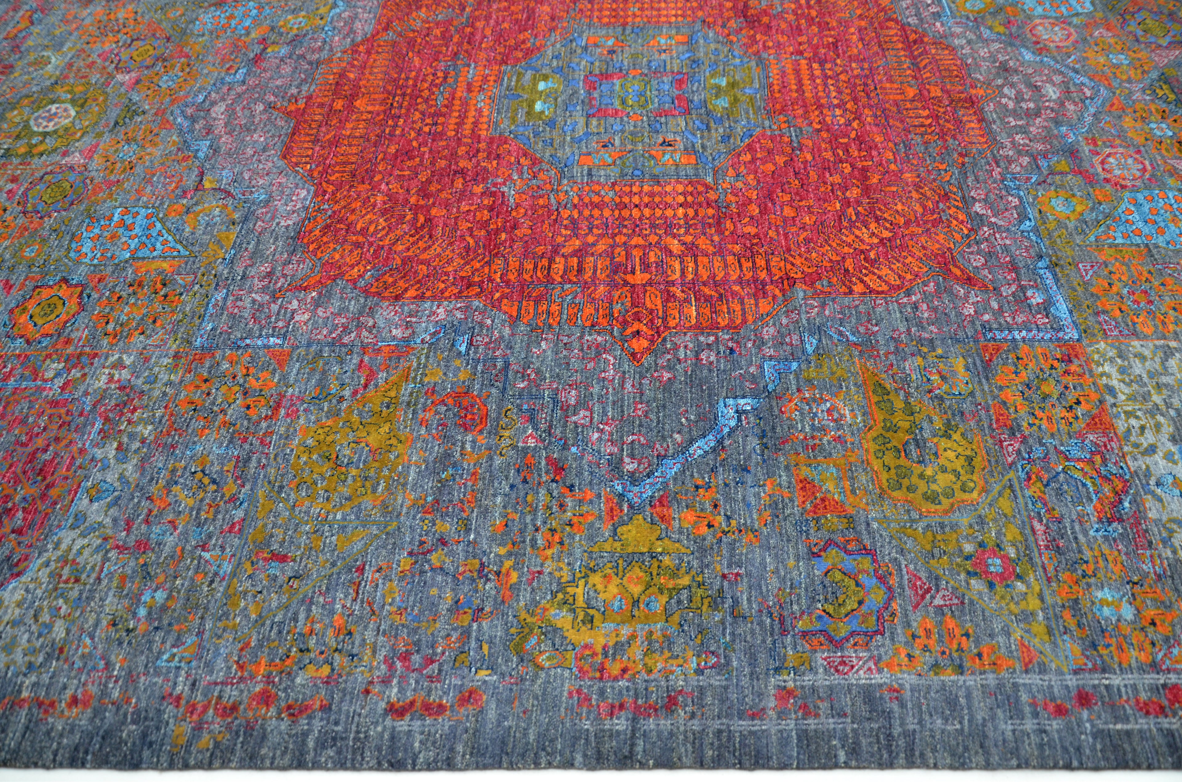 Medallion El Dokuma Yün ve İpek Halı 3067x246 cm