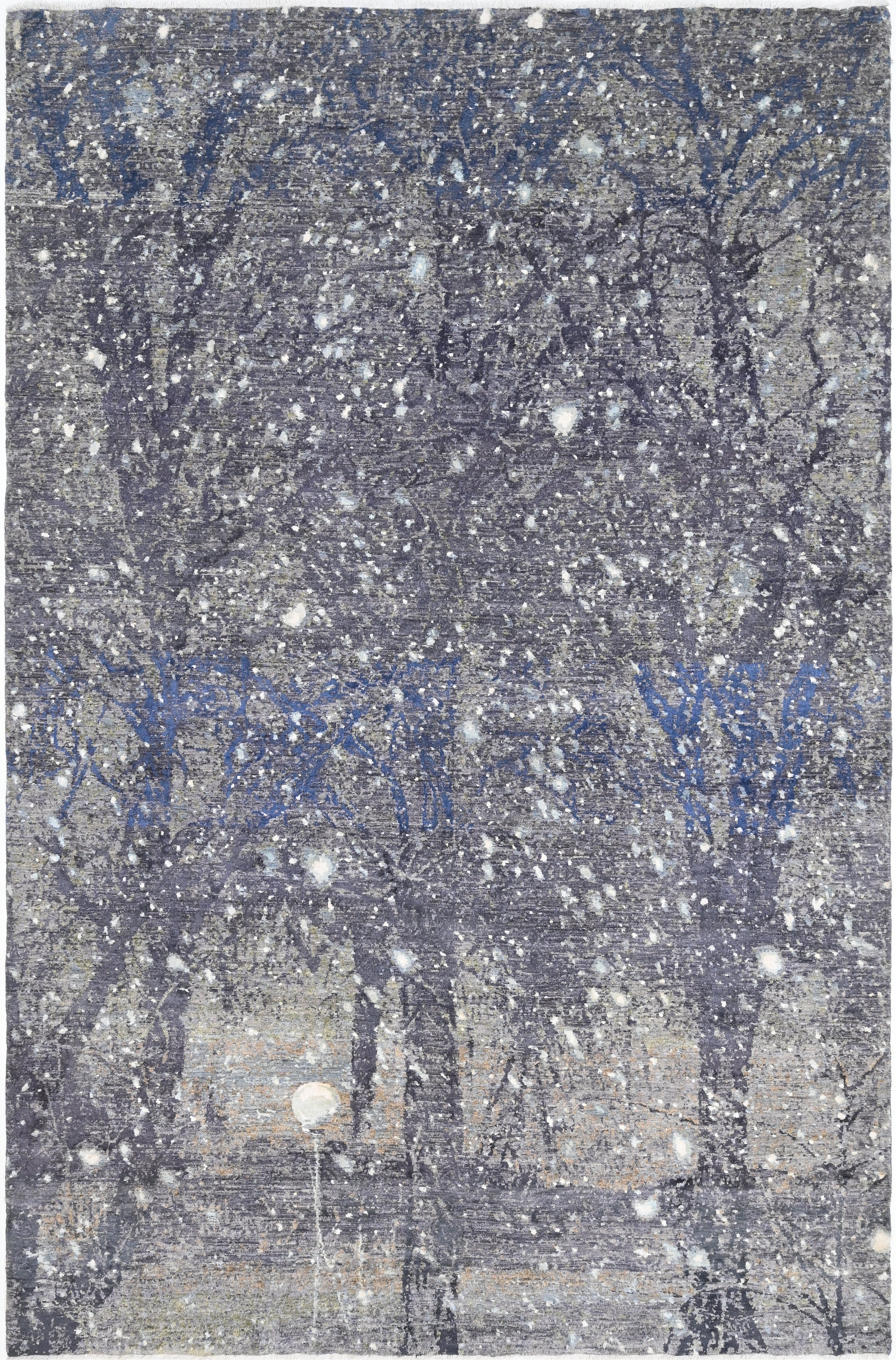 Forest El Dokuma Yün ve İpek Halı 293x196 cm