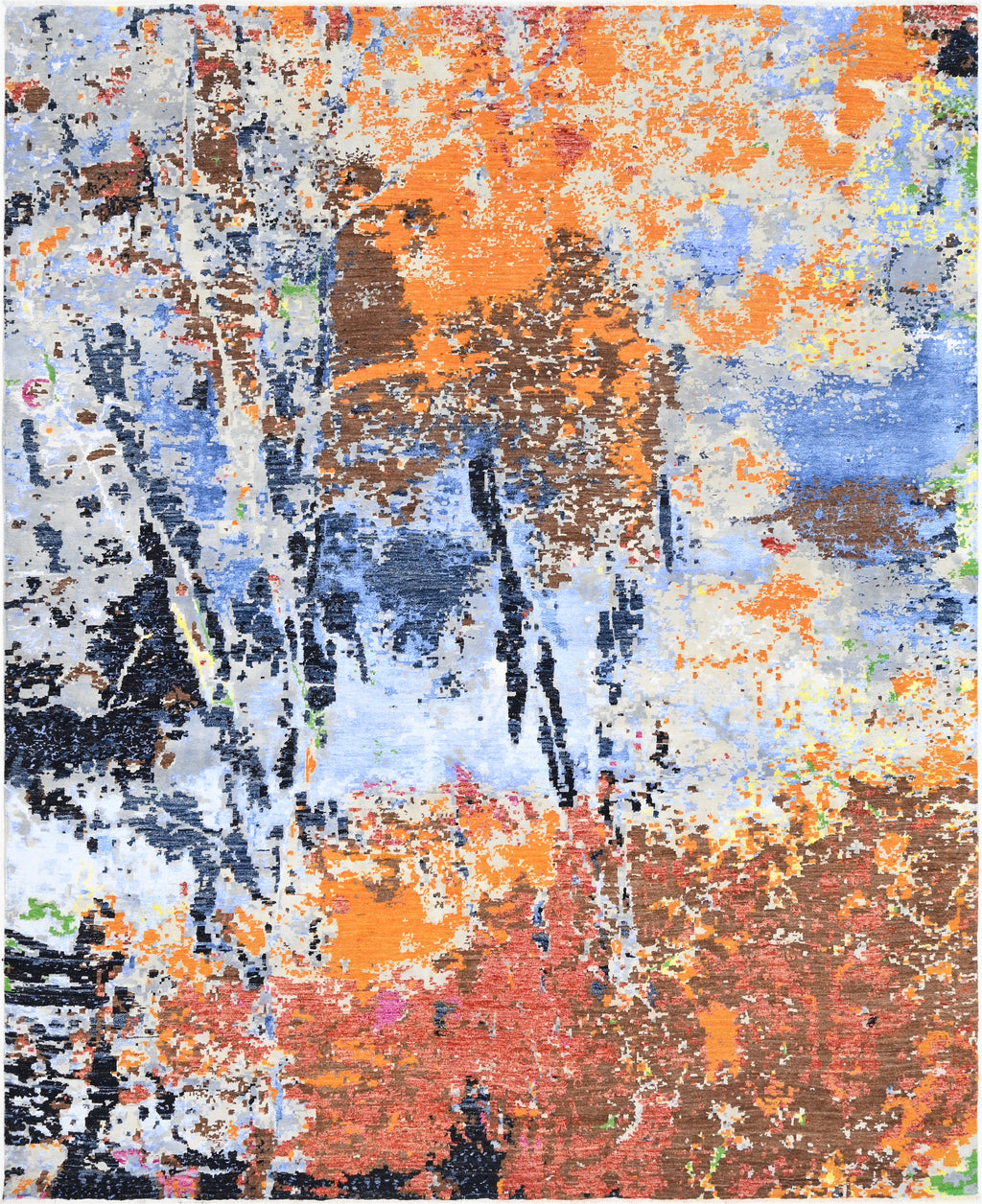Fauve El Dokuma Yün ve İpek Halı 304x249 cm