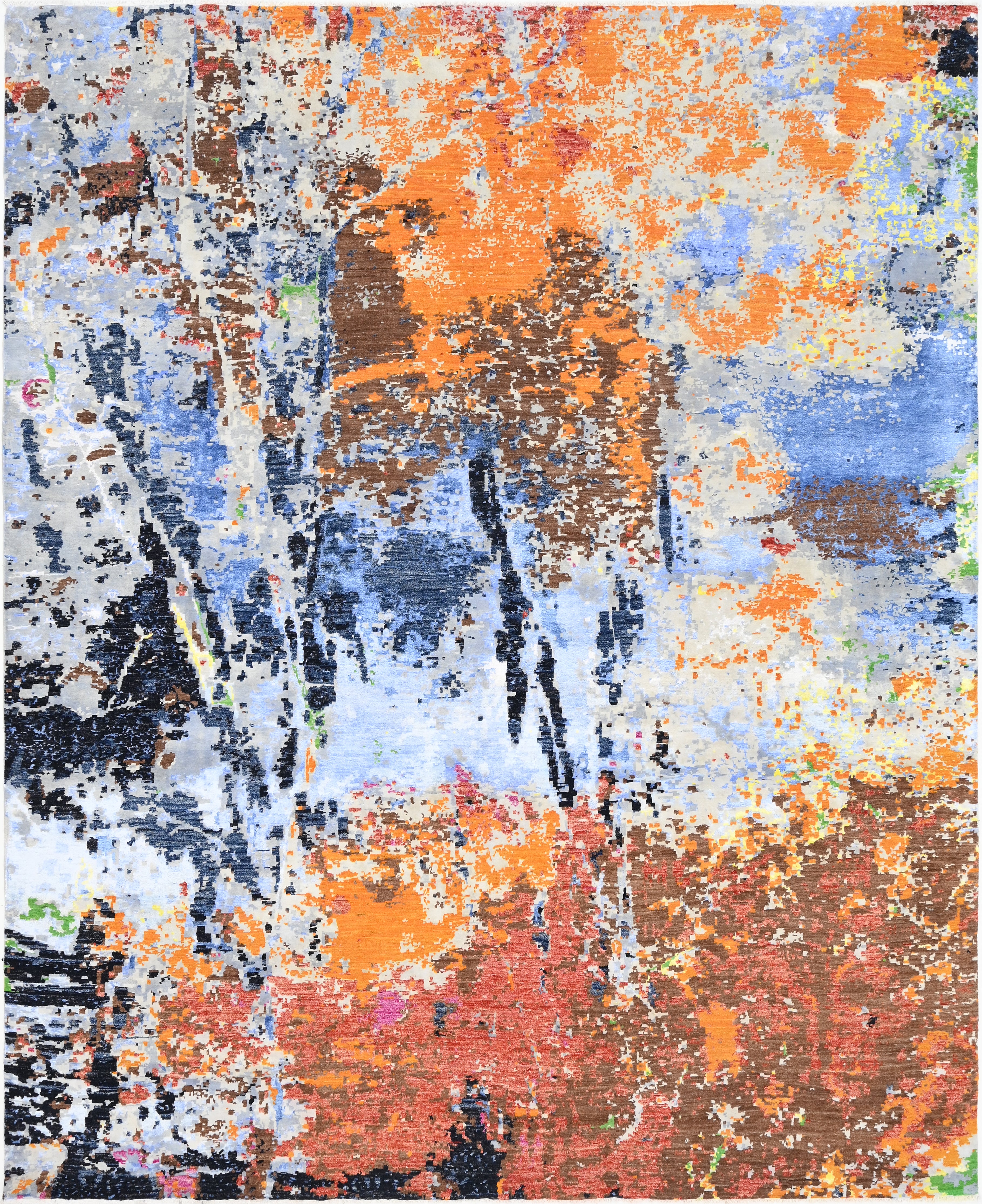 Fauve El Dokuma Yün ve İpek Halı 304x249 cm