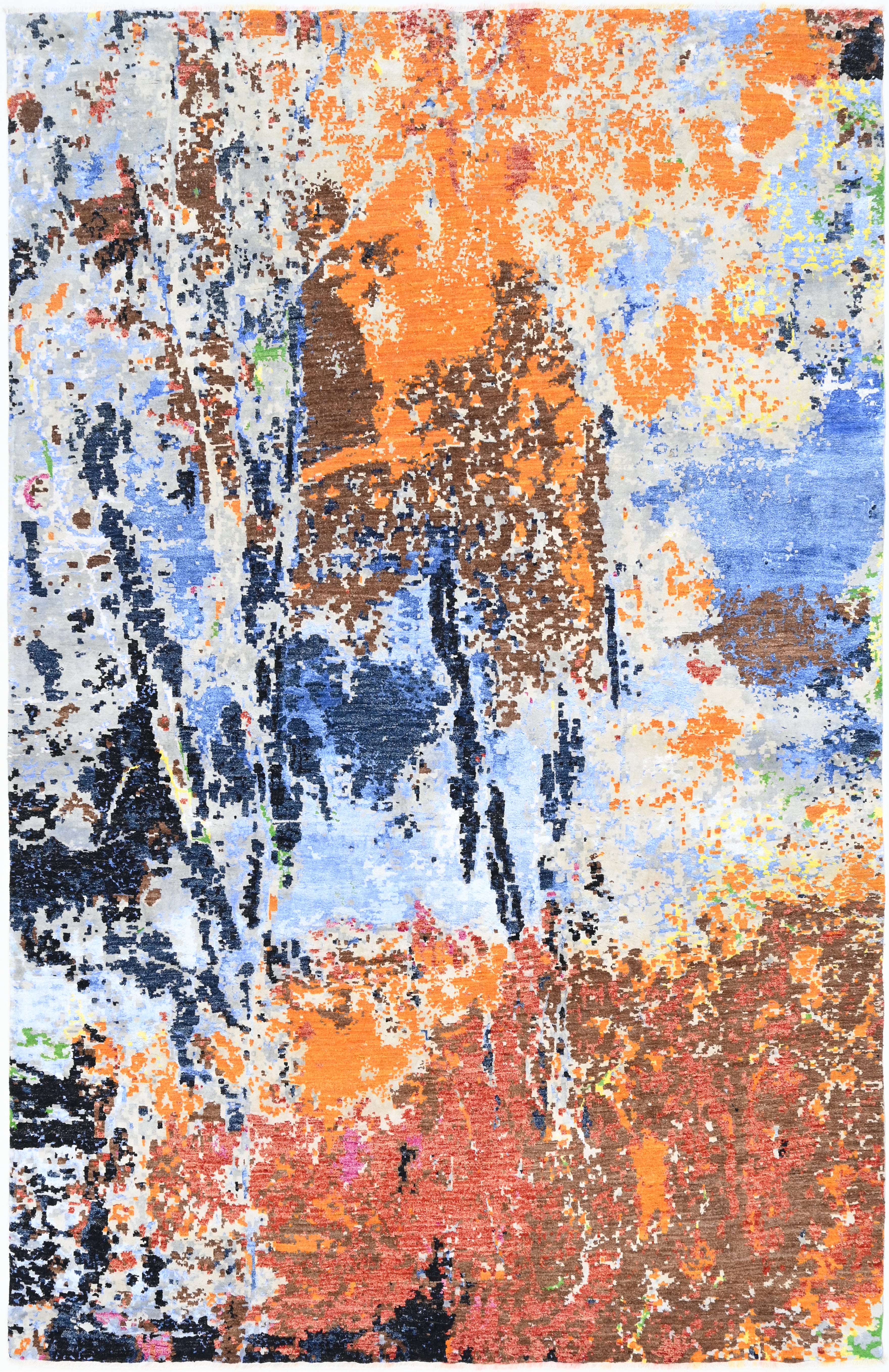 Fauve El Dokuma Yün ve İpek Halı 304x199 cm