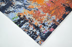 Fauve Hand-Woven Wool and Silk Carpet 304x199 cm