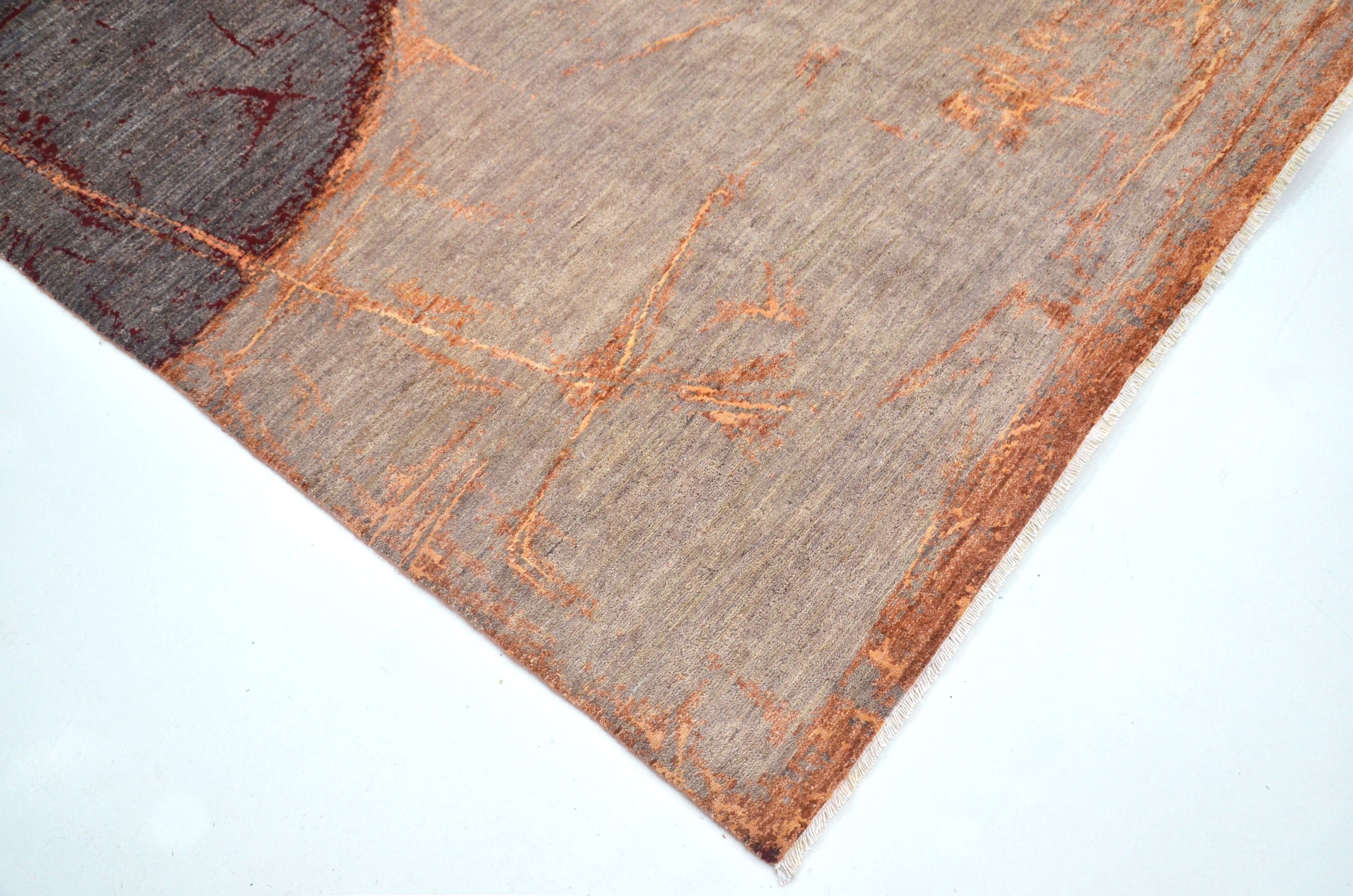 Boulder Hand-Woven Wool and Silk Rug 306x248 cm