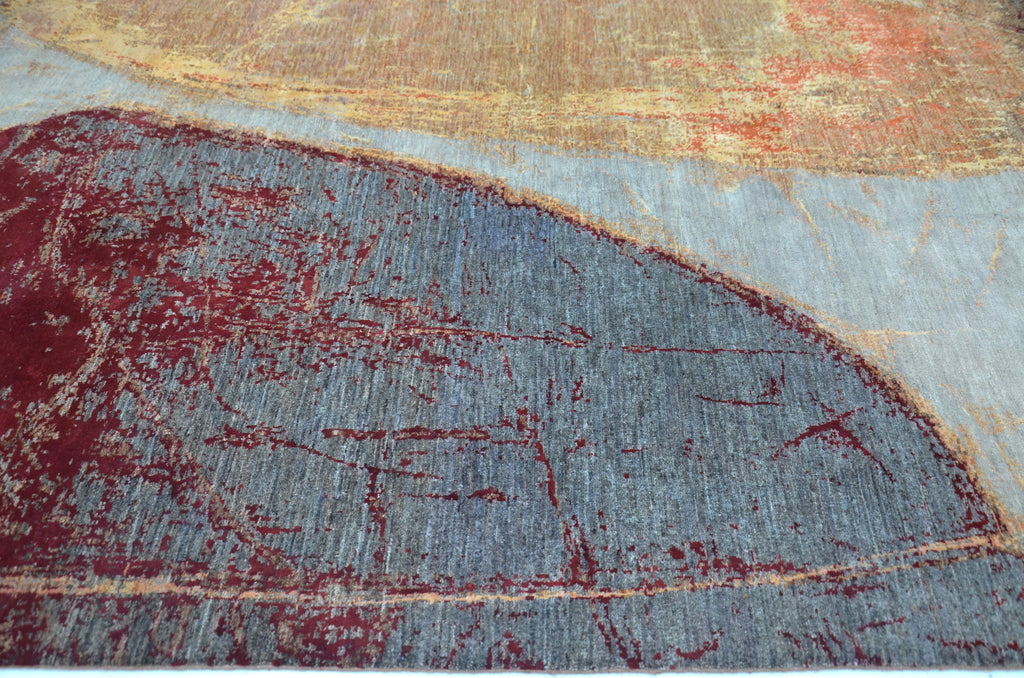 Boulder Hand-Woven Wool and Silk Rug 306x248 cm