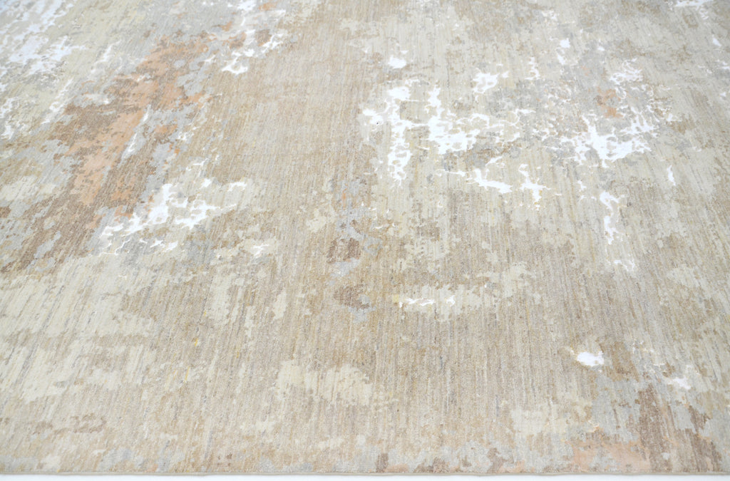 Ivory Mist El Dokuma Yün ve İpek Halı 304x248 cm