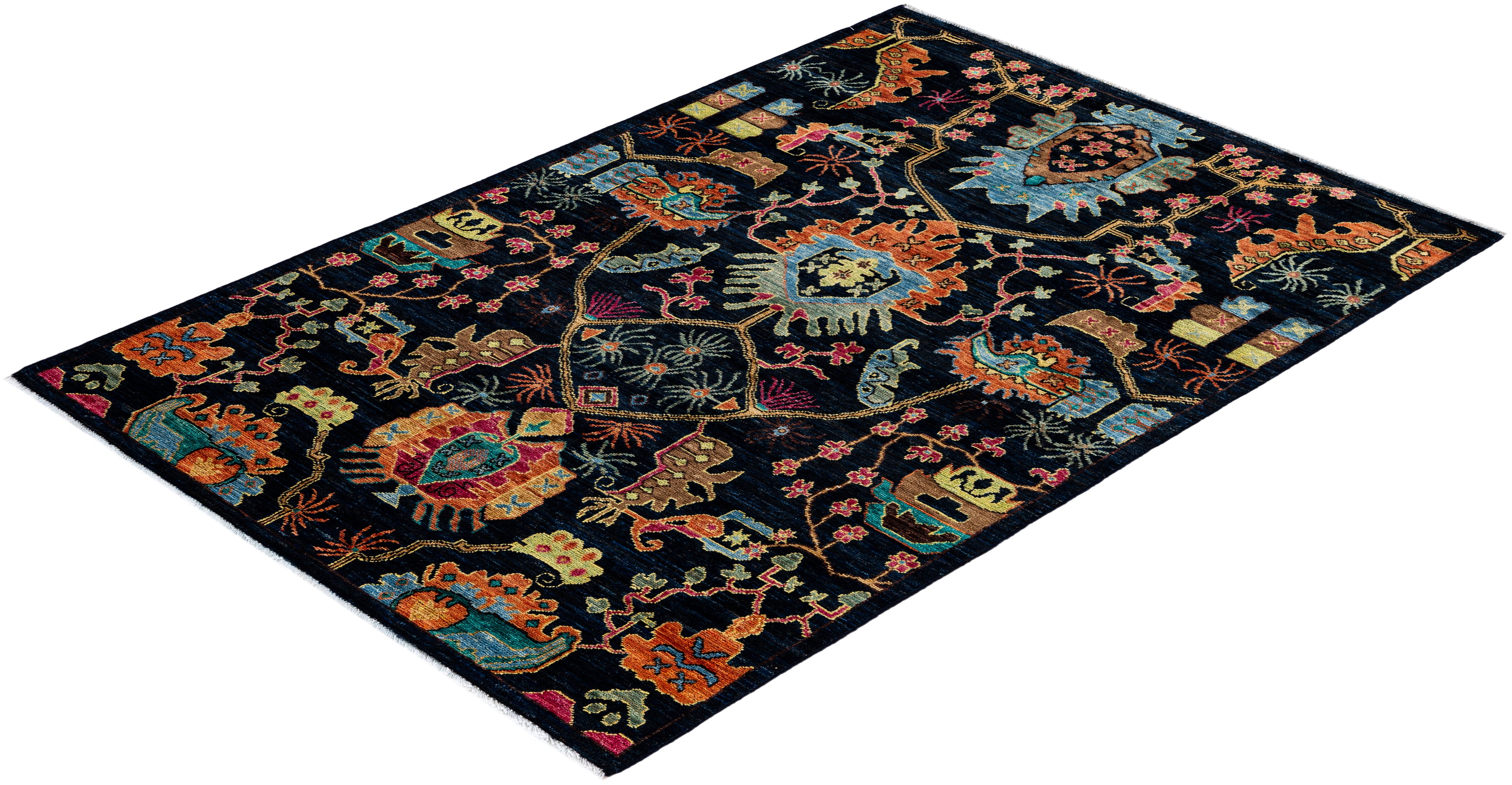 Mystic Dye El Dokuma Yün Halı 182x125 cm