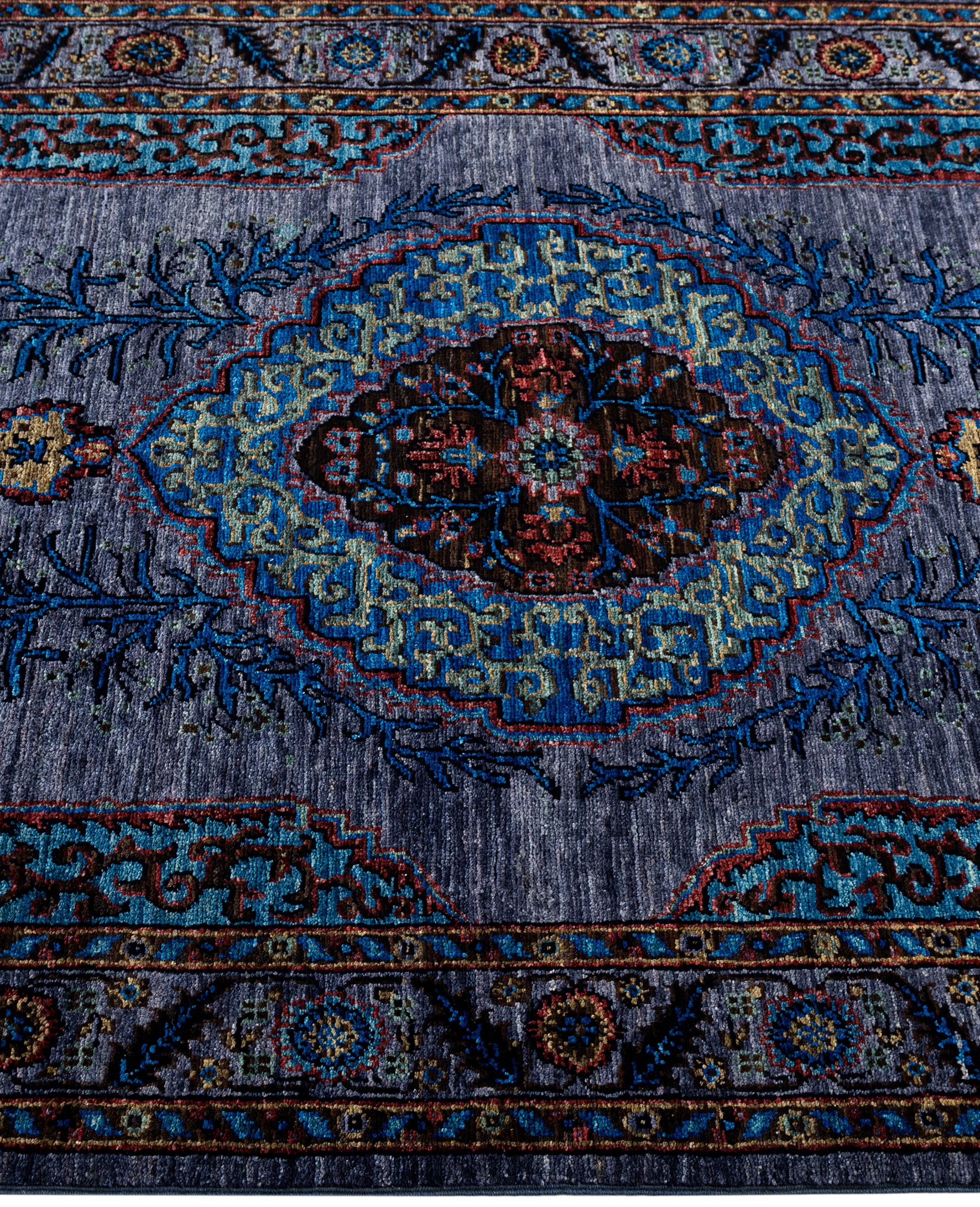Sapphire Elegance El Dokuma Yün Halı 181x120 cm