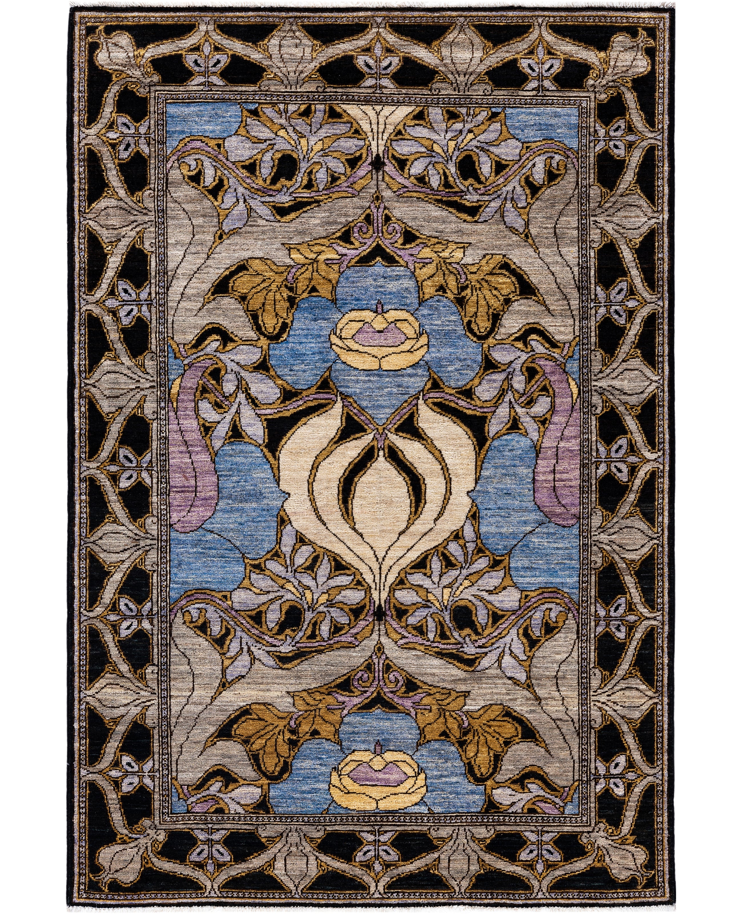 Arden Fleur El Dokuma Yün Halı 186 x 125 cm