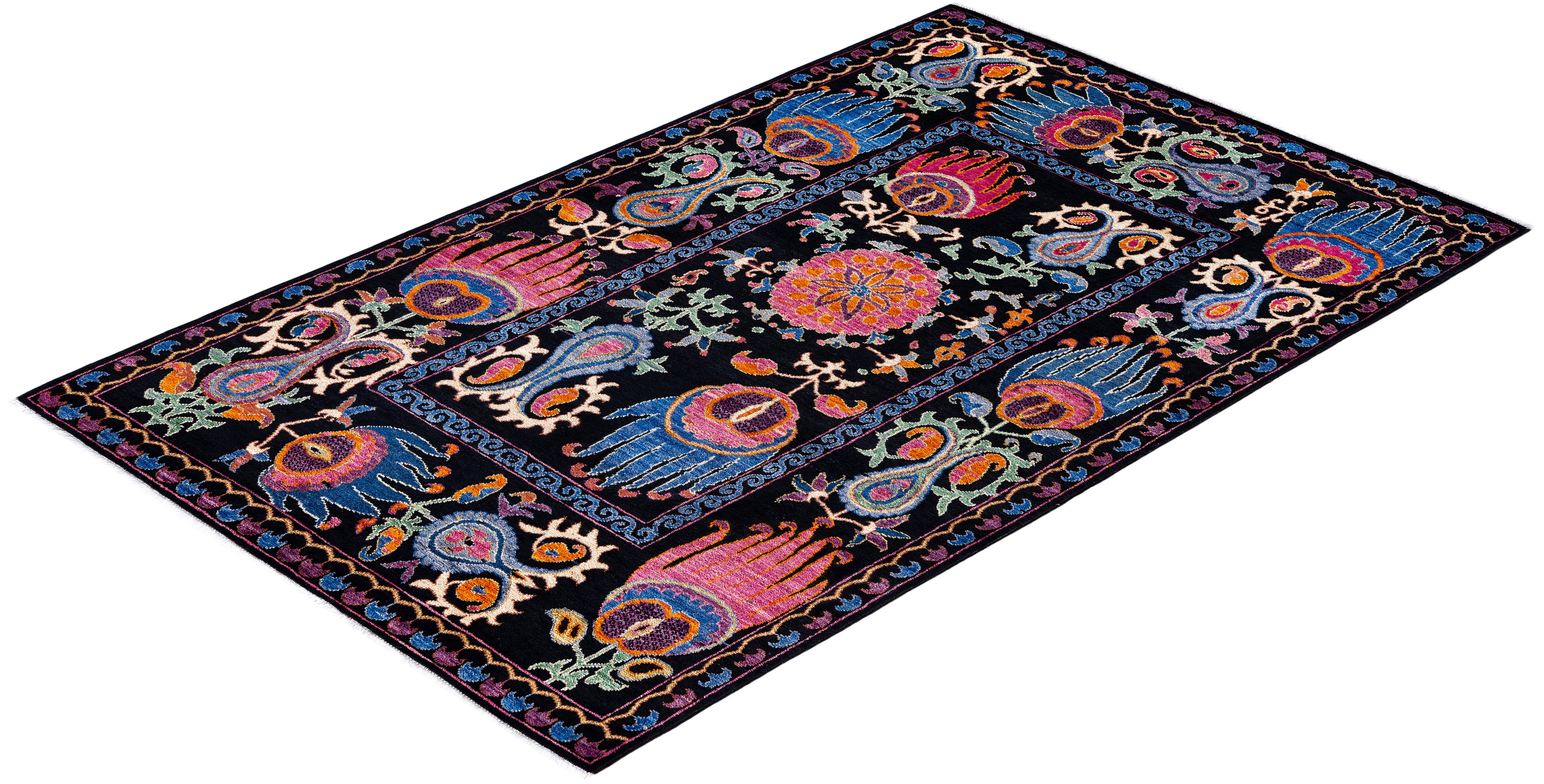 Samarkana El Dokuma Yün Halı 200 x 125 cm