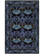 Nightshade Bloom El Dokuma Yün Halı 187 x 120 cm