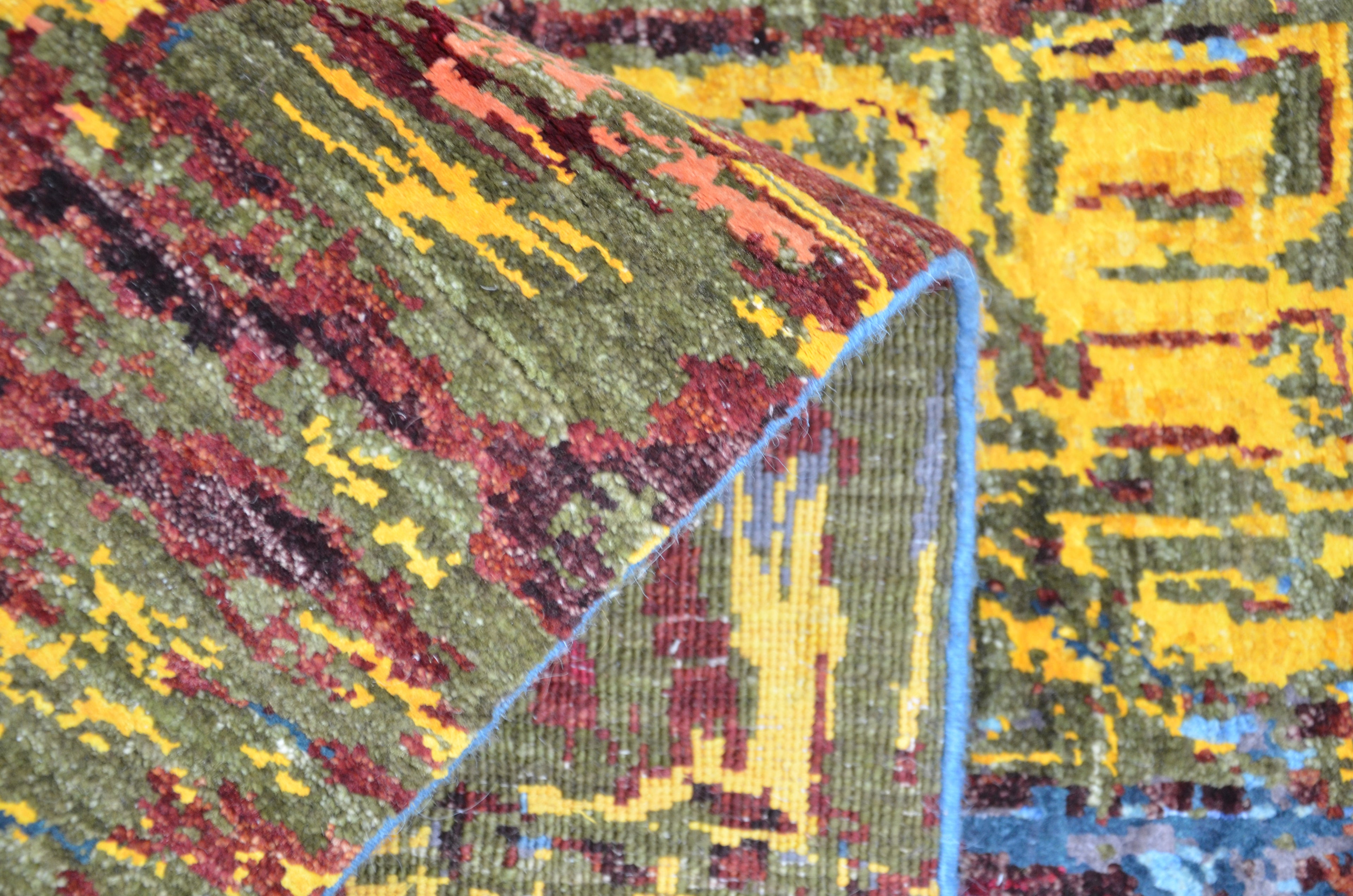 Rue Pluvienne El Dokuma Yün ve İpek  Halı 242 x 168 cm