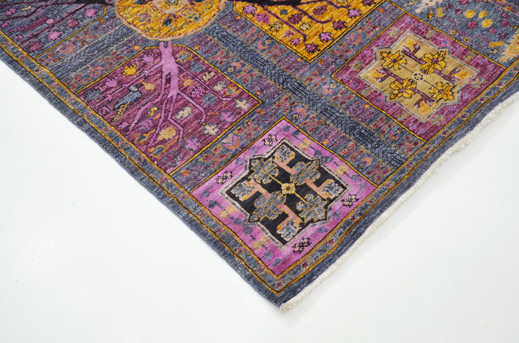 Qanat Atlas El Dokuma Yün ve İpek Halı 240 x 165 cm