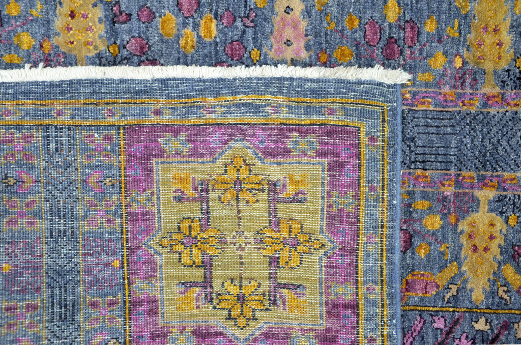 Qanat Atlas El Dokuma Yün ve İpek Halı 240 x 165 cm