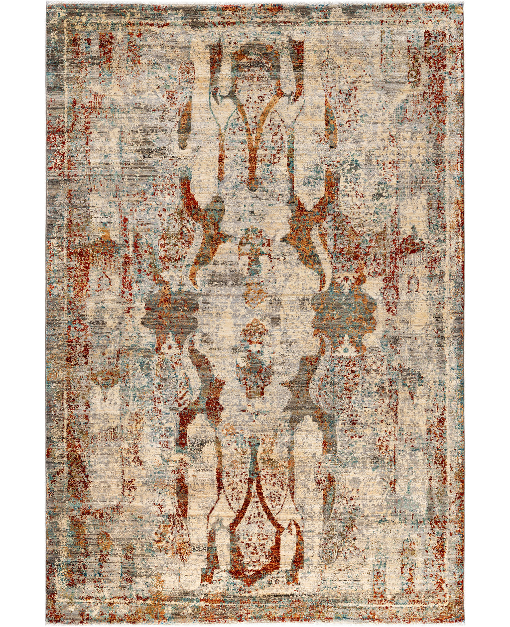 Verdura Rust El Dokuma Yün Halı 272 x 183 cm