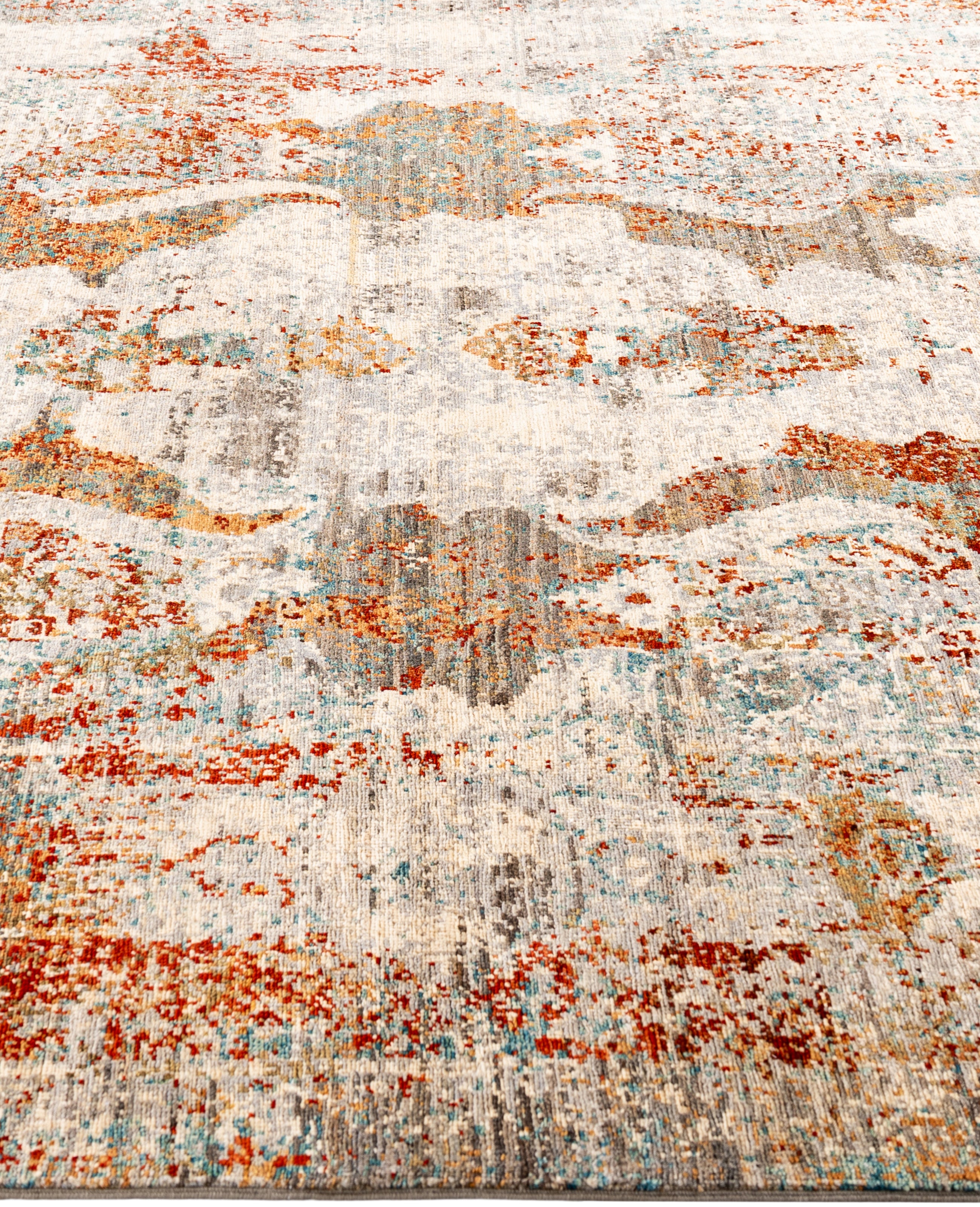 Verdura Rust El Dokuma Yün Halı 272 x 183 cm