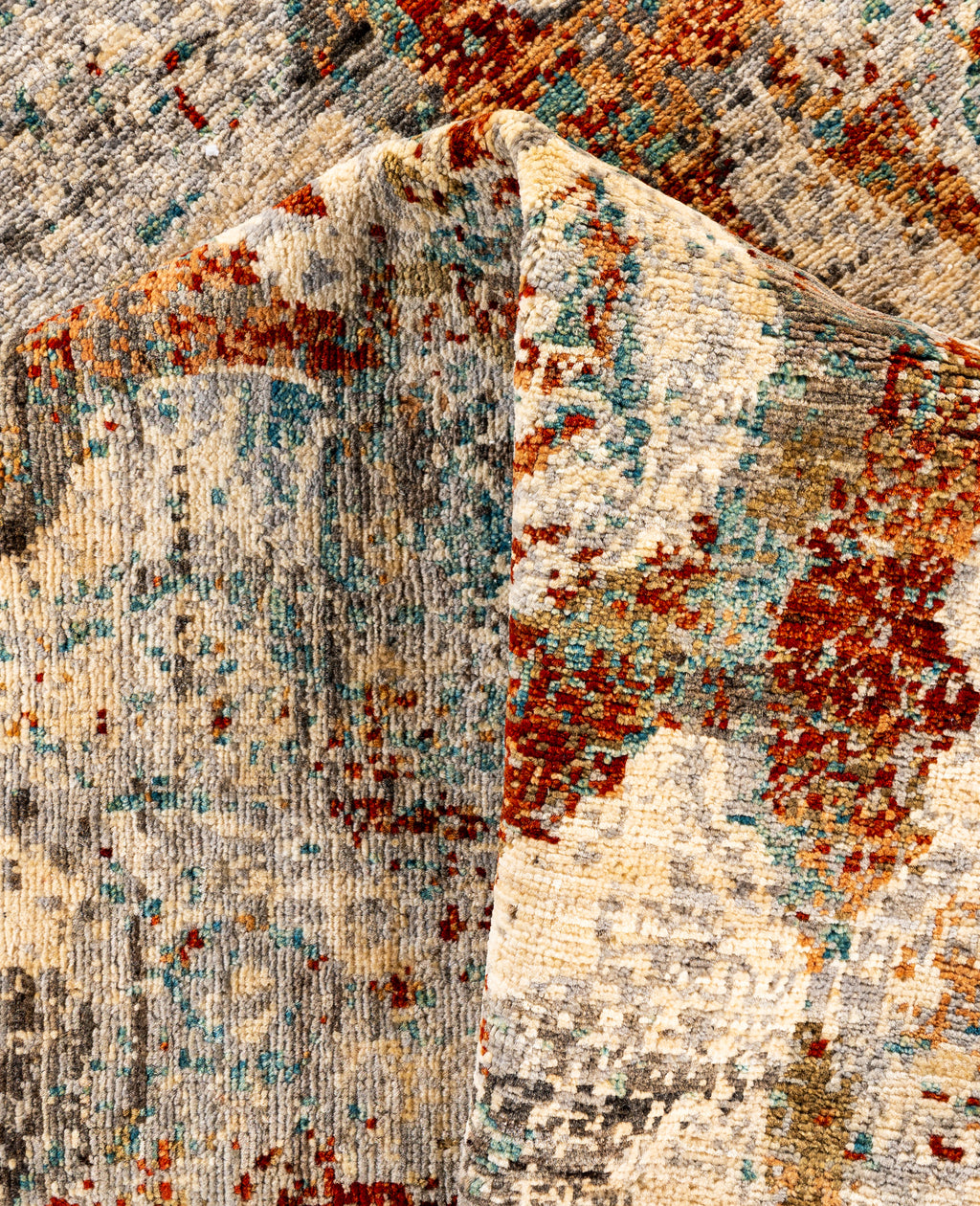 Verdura Rust El Dokuma Yün Halı 272 x 183 cm