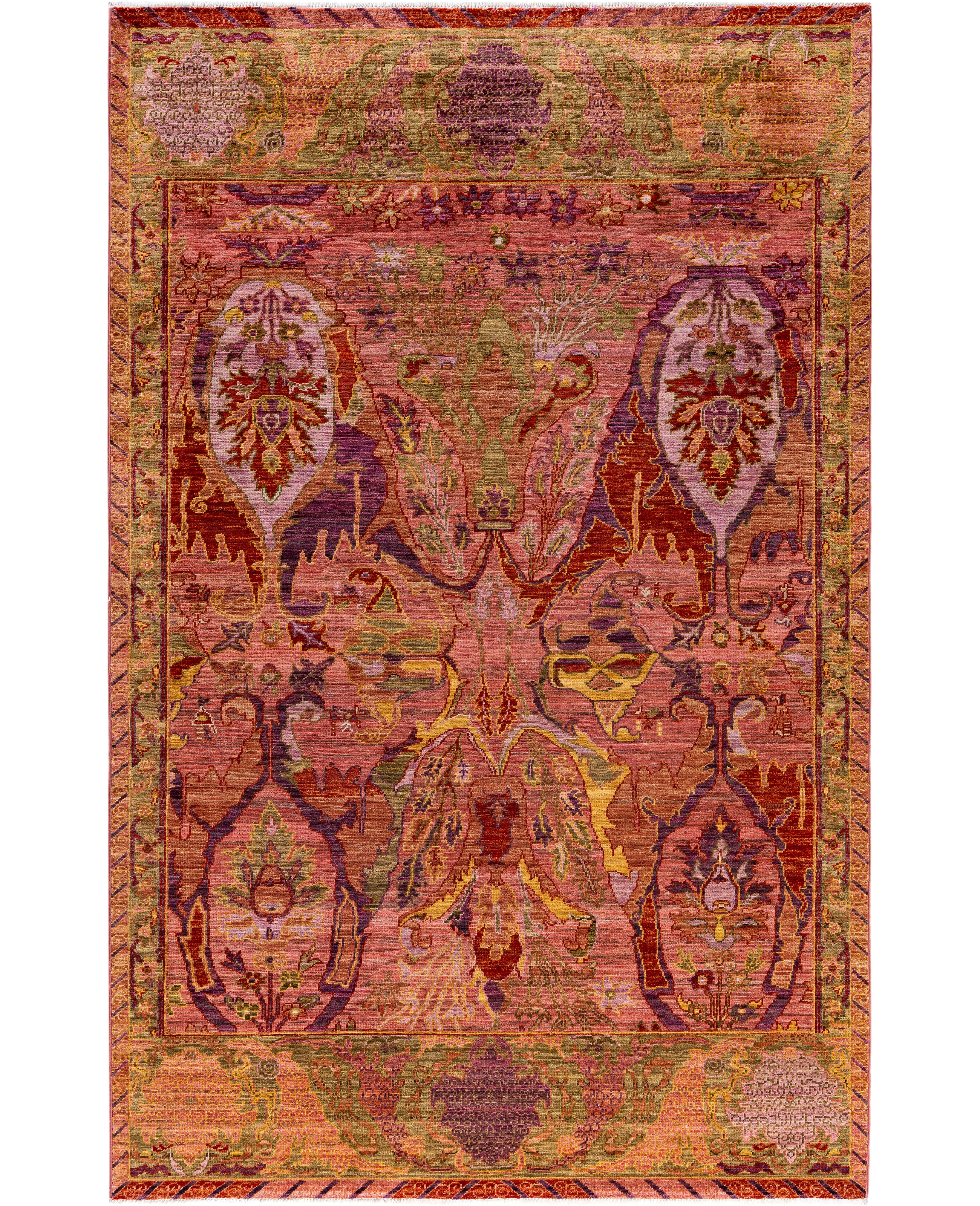 Verdura Rose El Dokuma Yün Halı 245 x 156 cm