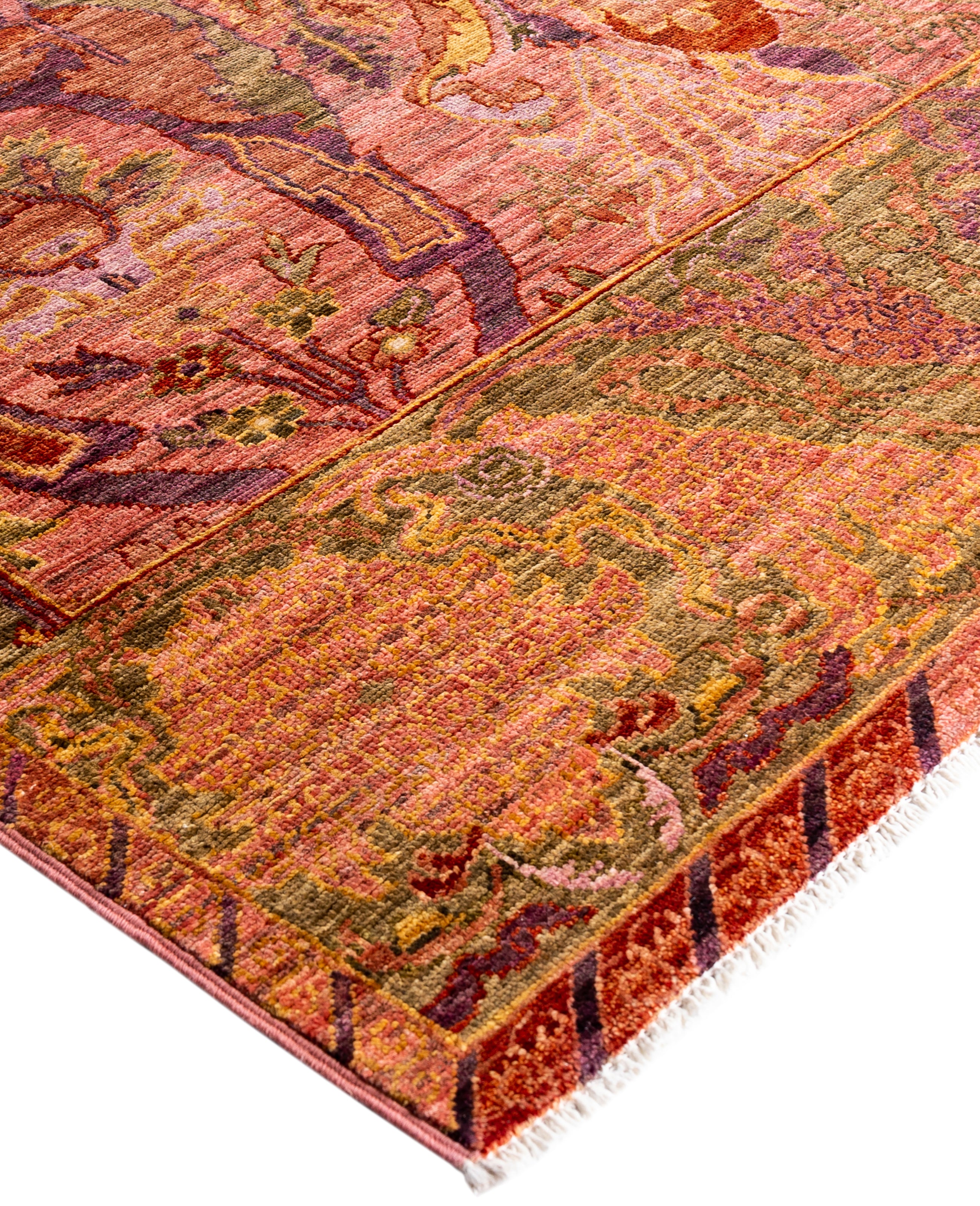 Verdura Rose El Dokuma Yün Halı 245 x 156 cm