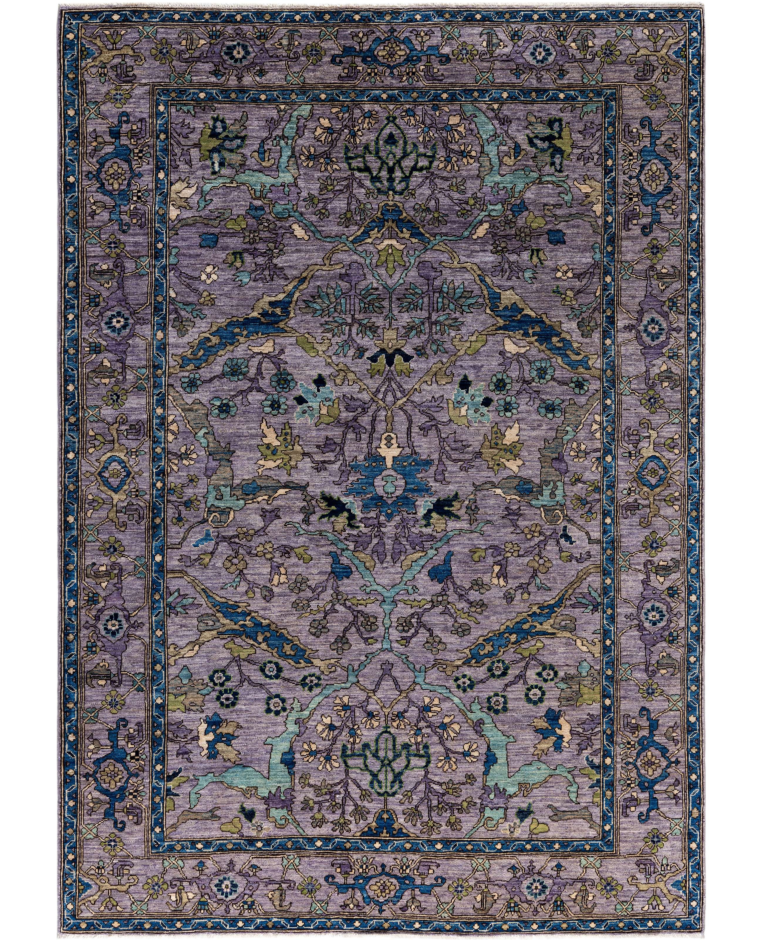 Laver Orchid El Dokuma Yün Halı 260 x 182 cm