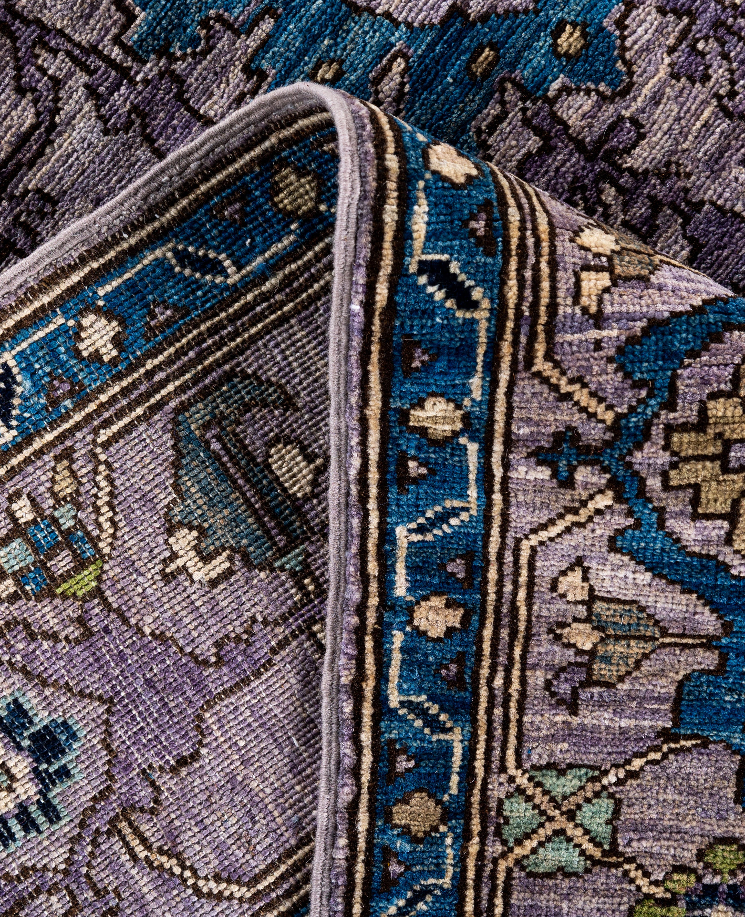 Laver Orchid El Dokuma Yün Halı 260 x 182 cm