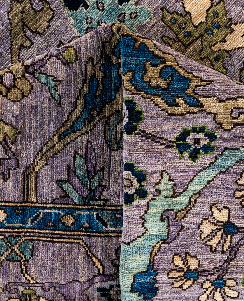 Laver Orchid El Dokuma Yün Halı 260 x 182 cm