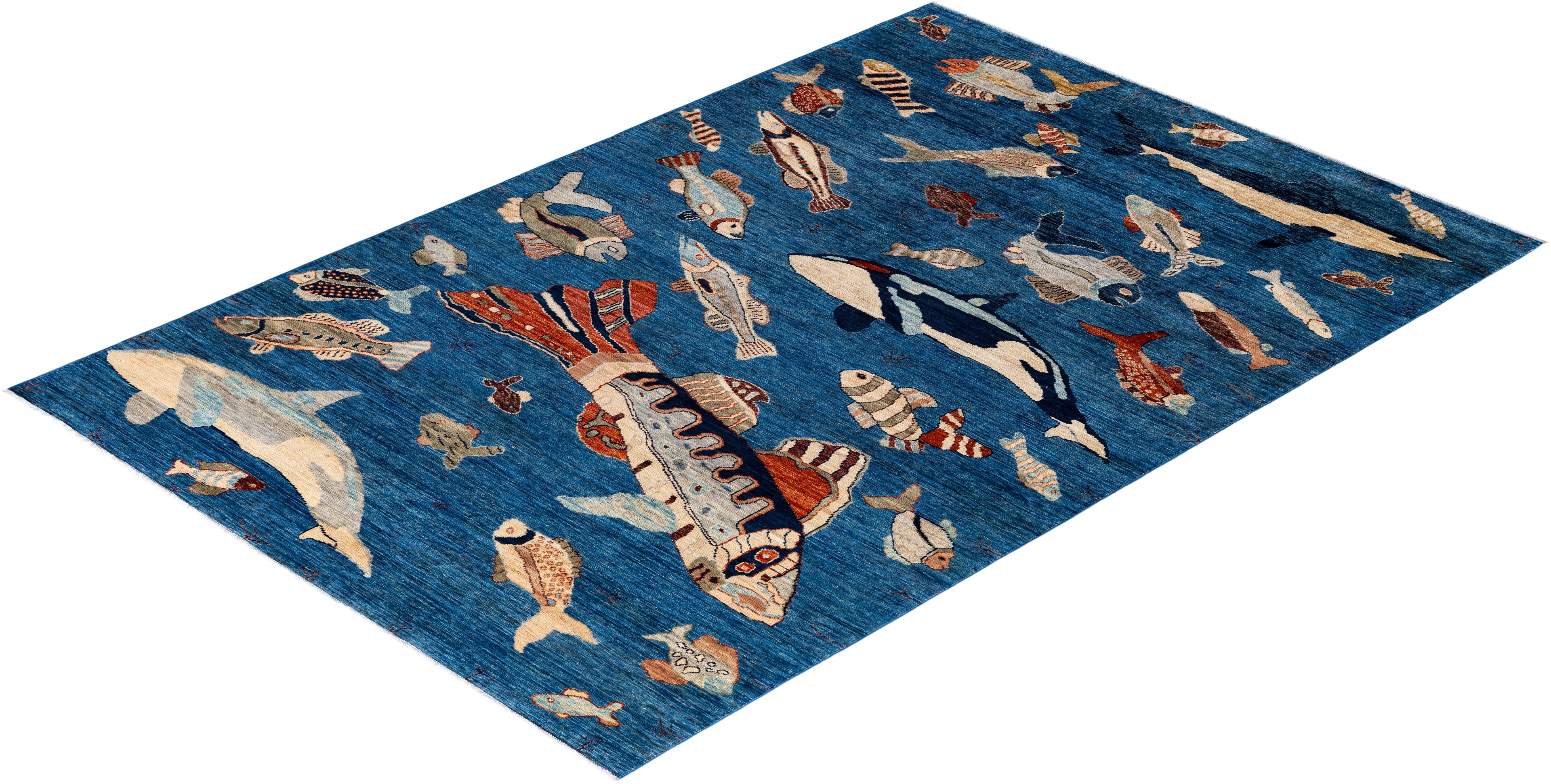 Ocean Parade El Dokuma Yün Halı 268 x 181 cm