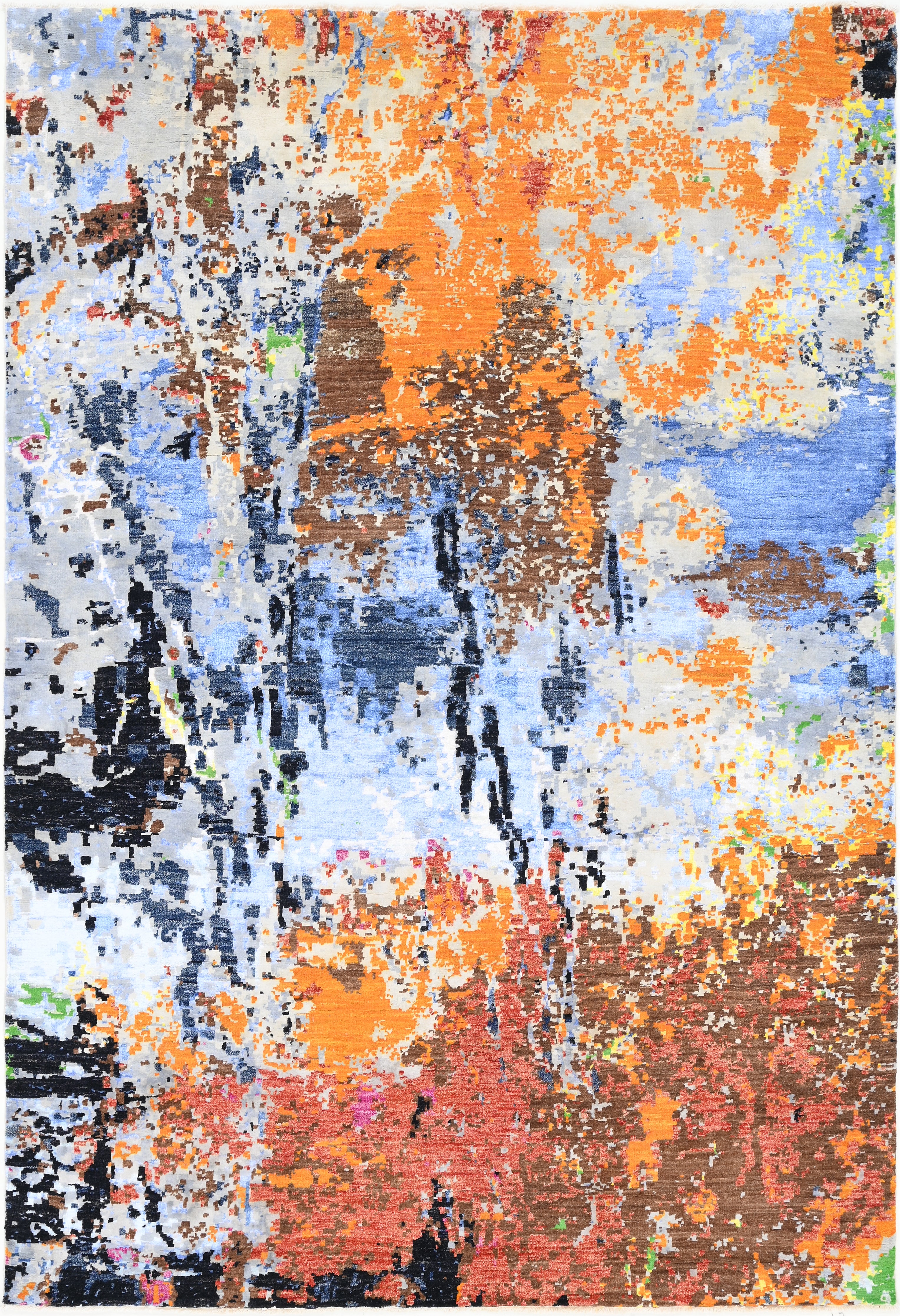 Estoria SiennaEl Dokuma Yün ve İpek Halı 246 x 168 cm