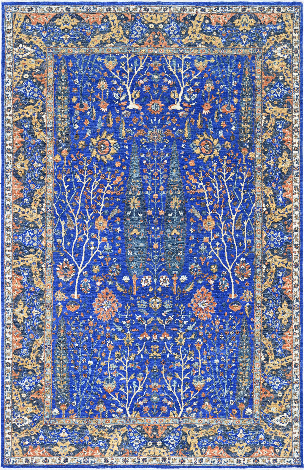 Safira Garden El Dokuma Yün Halı 304 x 196 cm