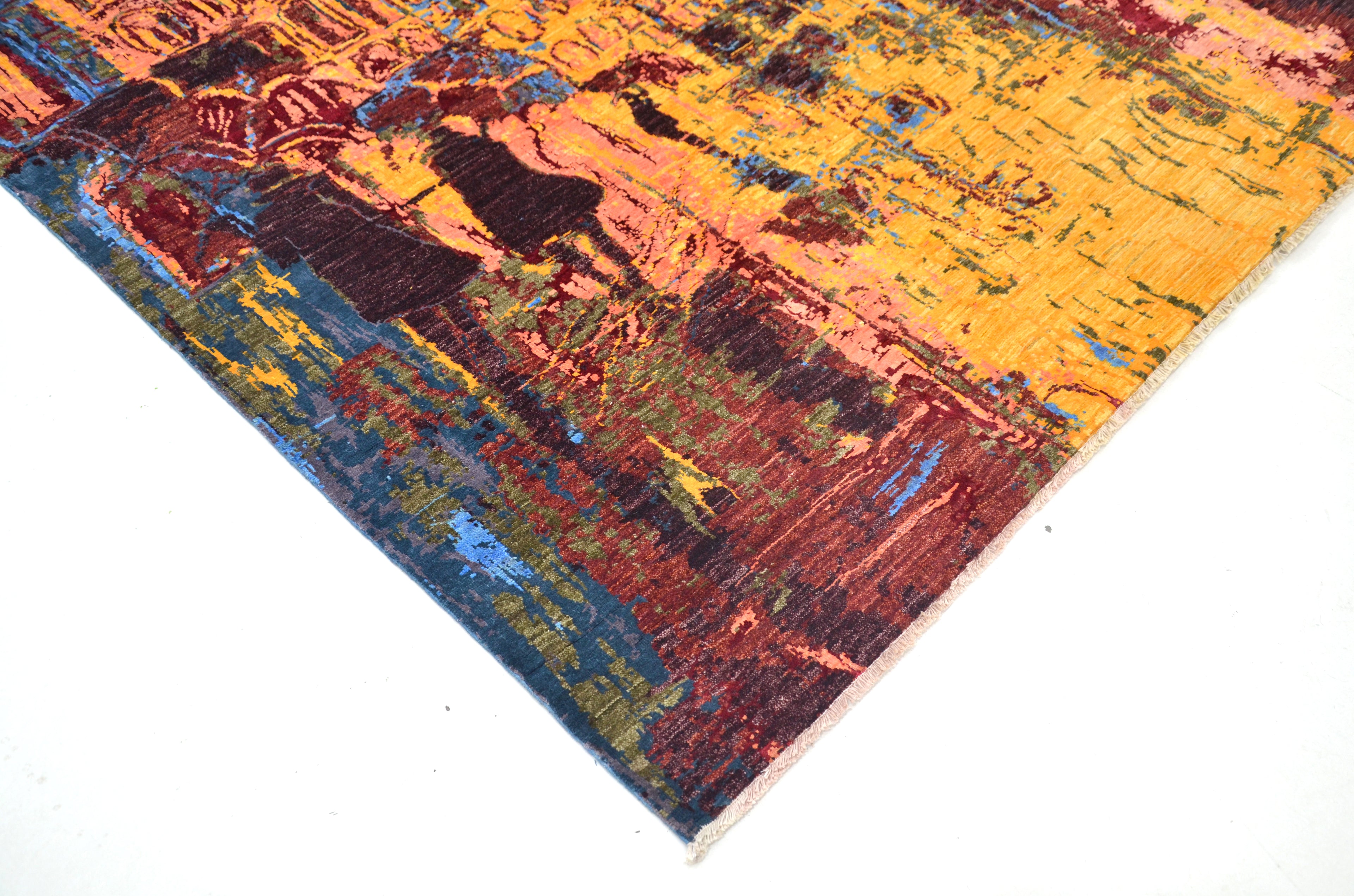 Rue Pluvienne El Dokuma Yün ve İpek Halı 303 x 198 cm