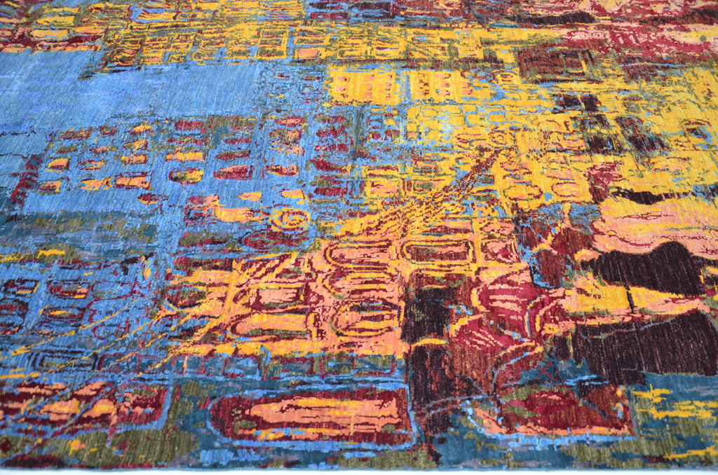 Rue Pluvienne El Dokuma Yün ve İpek Halı 303 x 198 cm