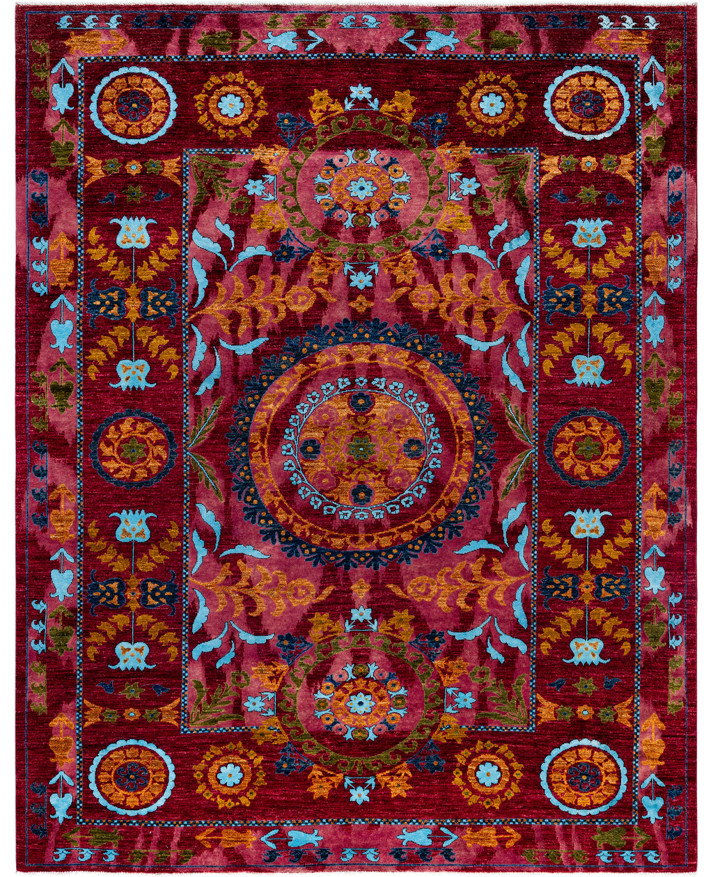 Zarmina Ruby El Dokuma Yün Halı 304 x 240 cm