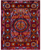 Zarmina Ruby El Dokuma Yün Halı 304 x 240 cm