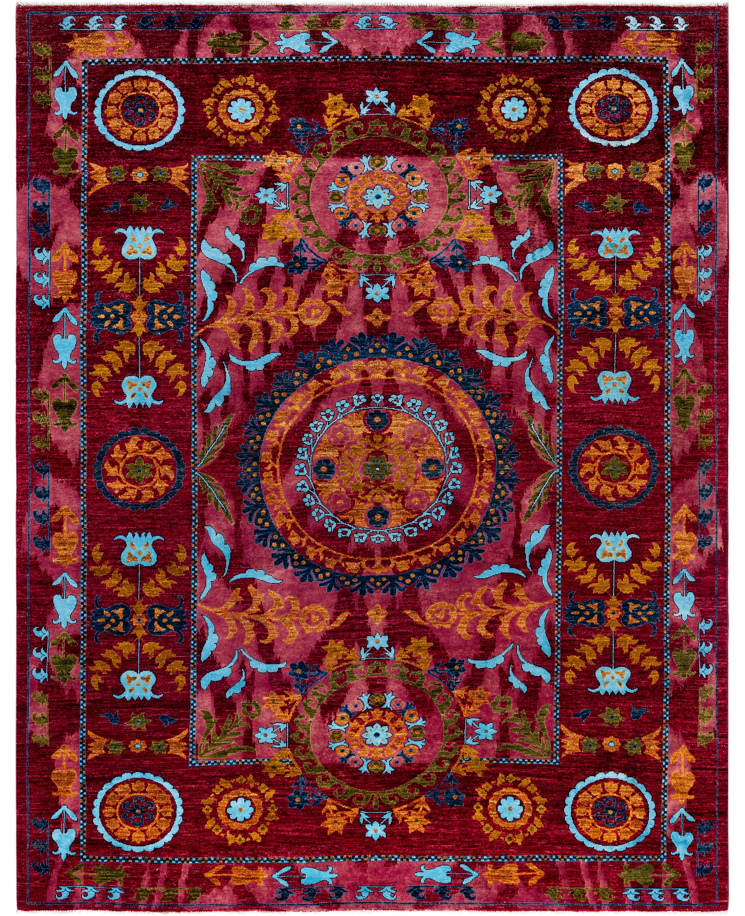 Zarmina Ruby El Dokuma Yün Halı 304 x 240 cm