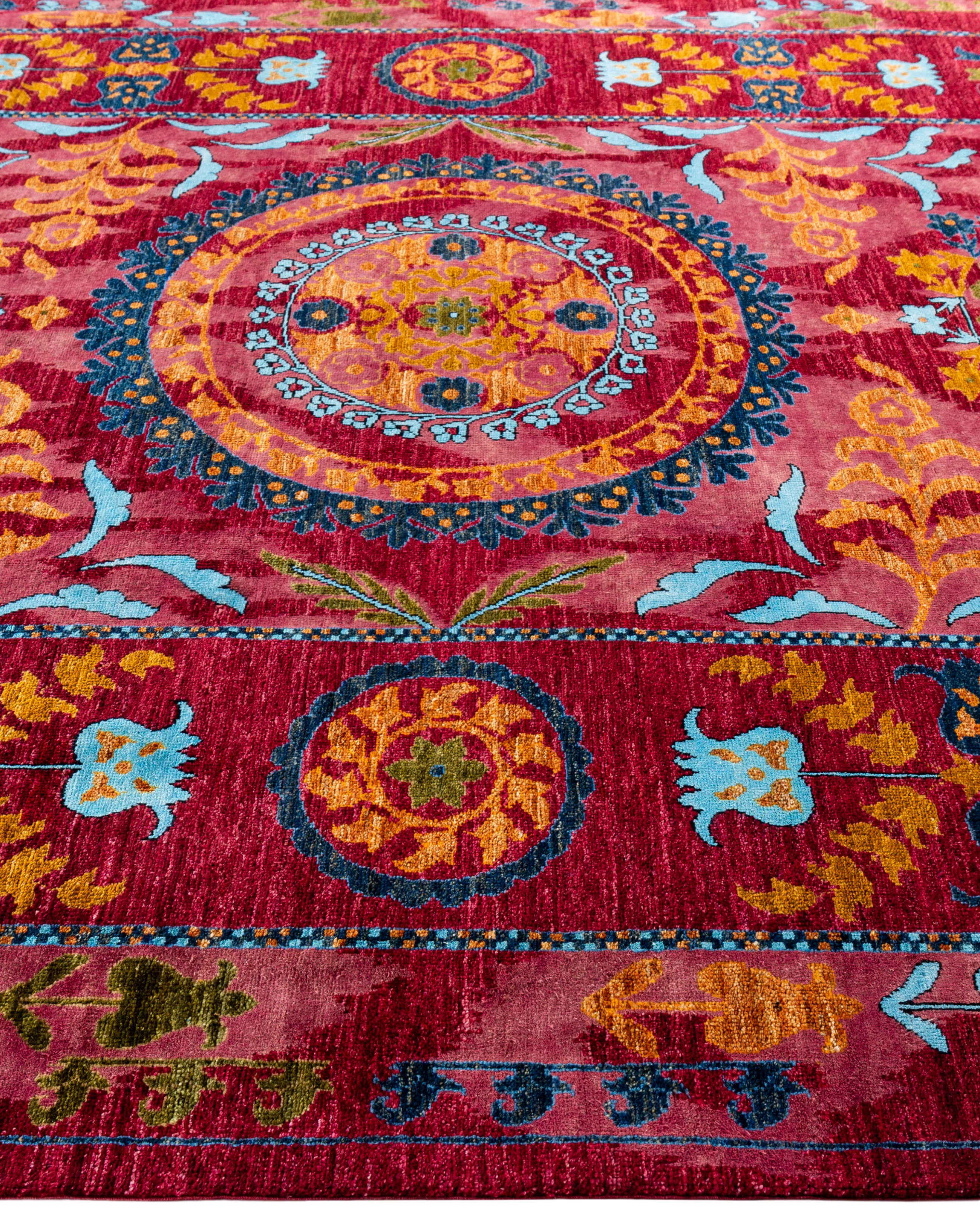 Zarmina Ruby El Dokuma Yün Halı 304 x 240 cm