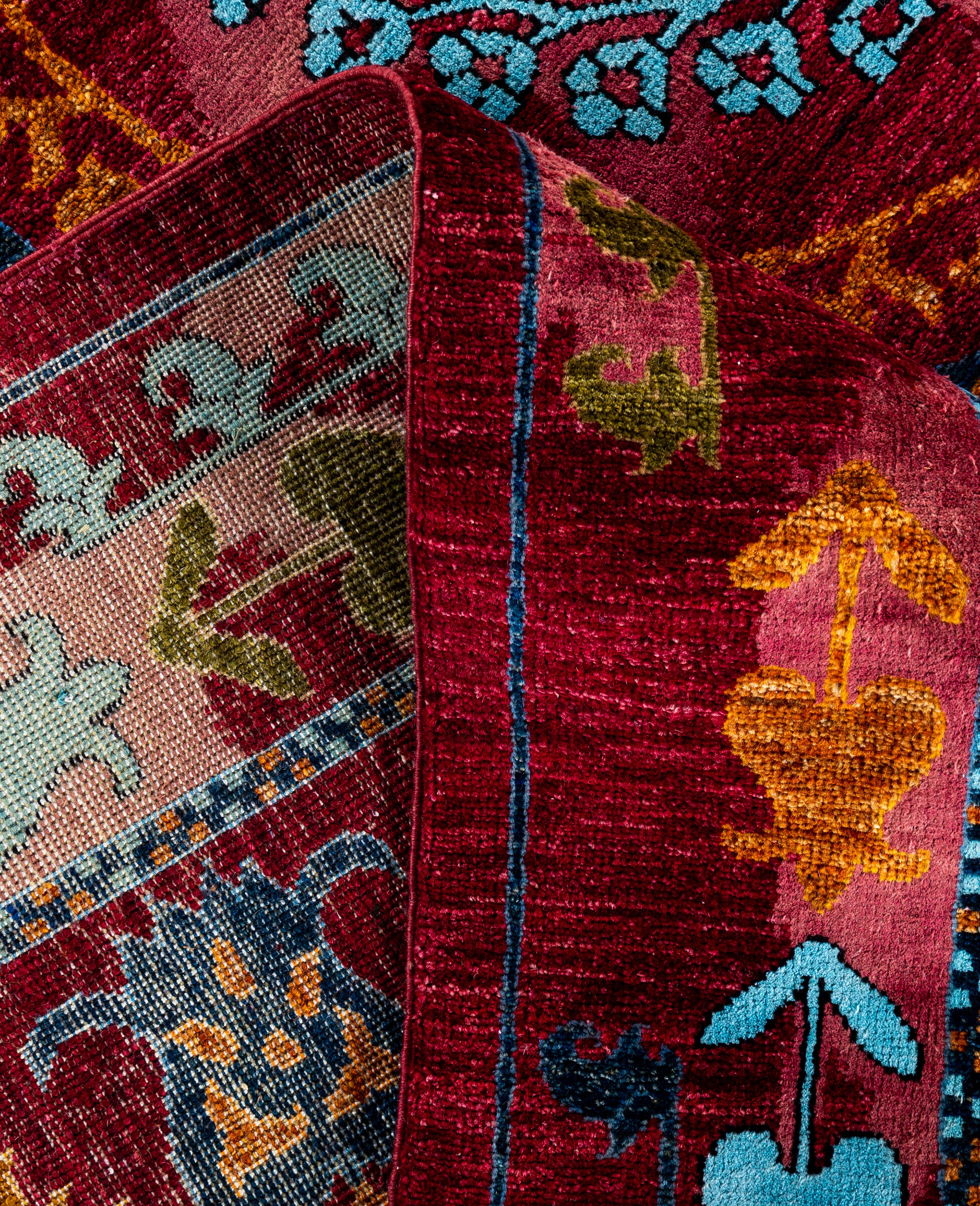 Zarmina Ruby El Dokuma Yün Halı 304 x 240 cm