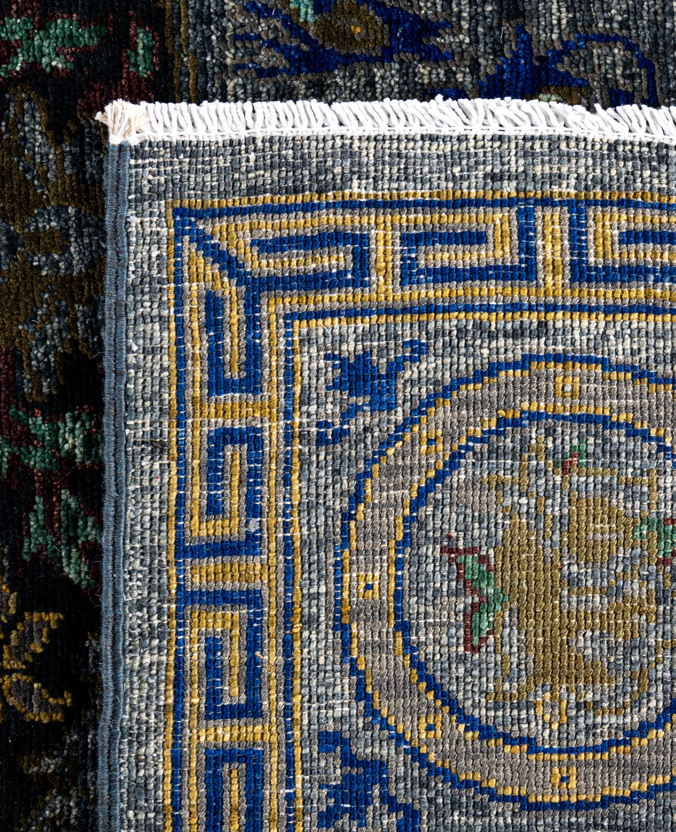 Imperial Phoenix Blue El Dokuma Yün Halı 268 x 186 cm