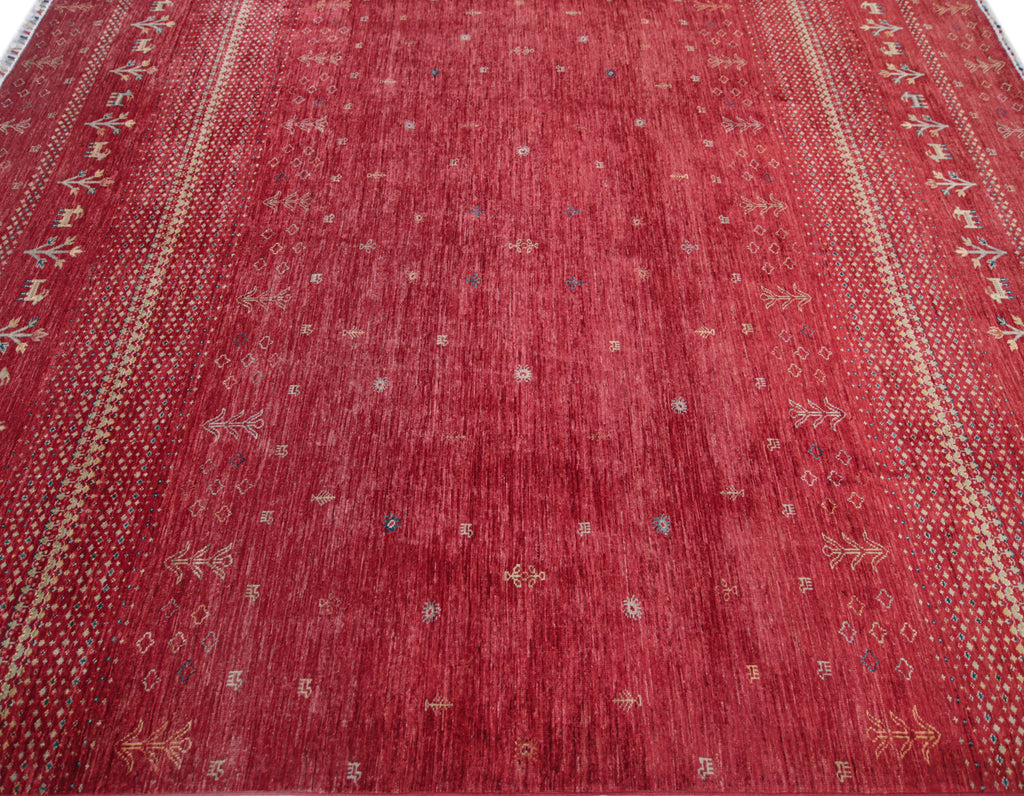 Gabira Crimson El Dokuma Yün Halı 294 x 212 cm