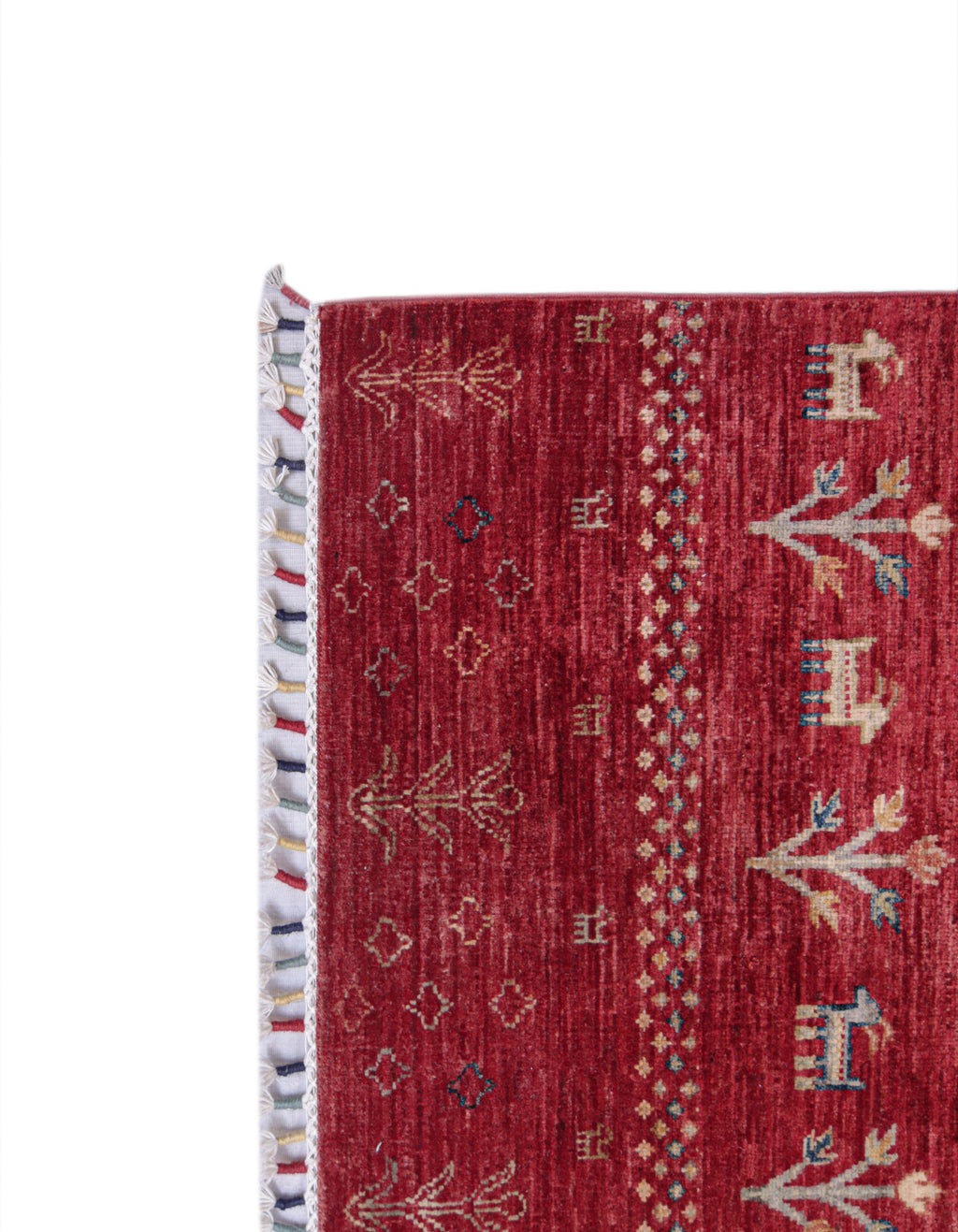 Gabira Crimson El Dokuma Yün Halı 294 x 212 cm