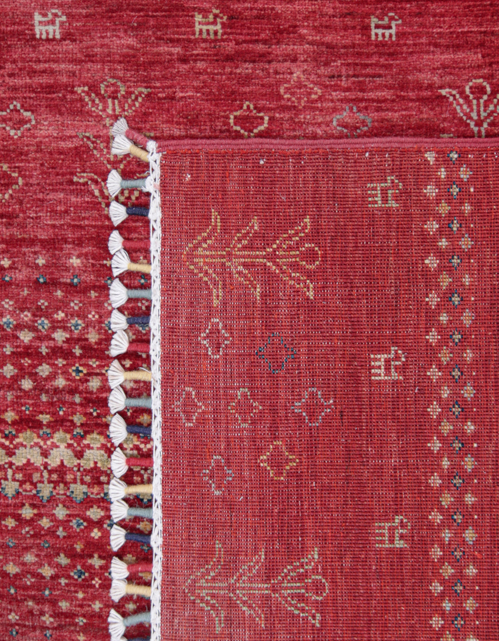 Gabira Crimson El Dokuma Yün Halı 294 x 212 cm