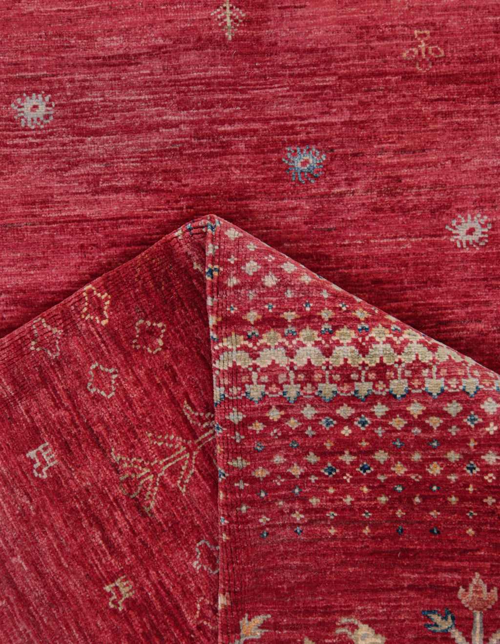 Gabira Crimson El Dokuma Yün Halı 294 x 212 cm