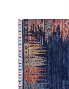 Zerava Indigo El Dokuma Yün Halı 297 x 211 cm