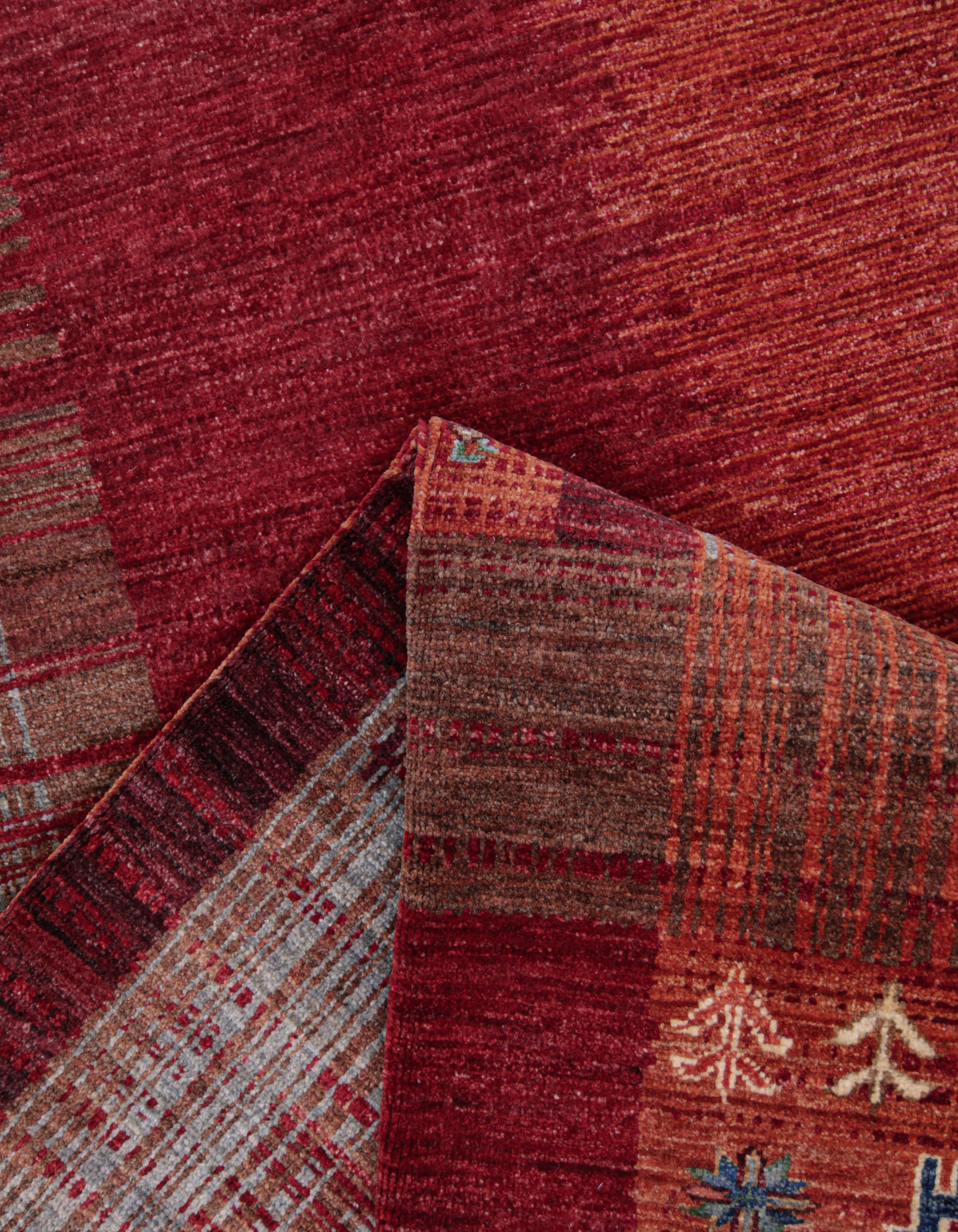 Karawan Rouge El Dokuma Yün Halı 293 x 246 cm