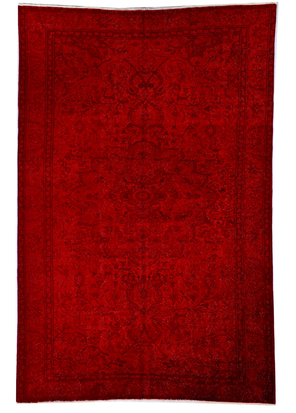 Wild Ember Vintage El Dokuma Yün Halı 286x190 cm