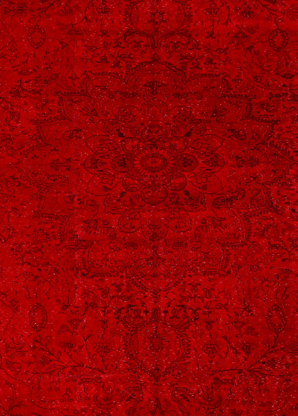 Wild Ember Vintage El Dokuma Yün Halı 286x190 cm